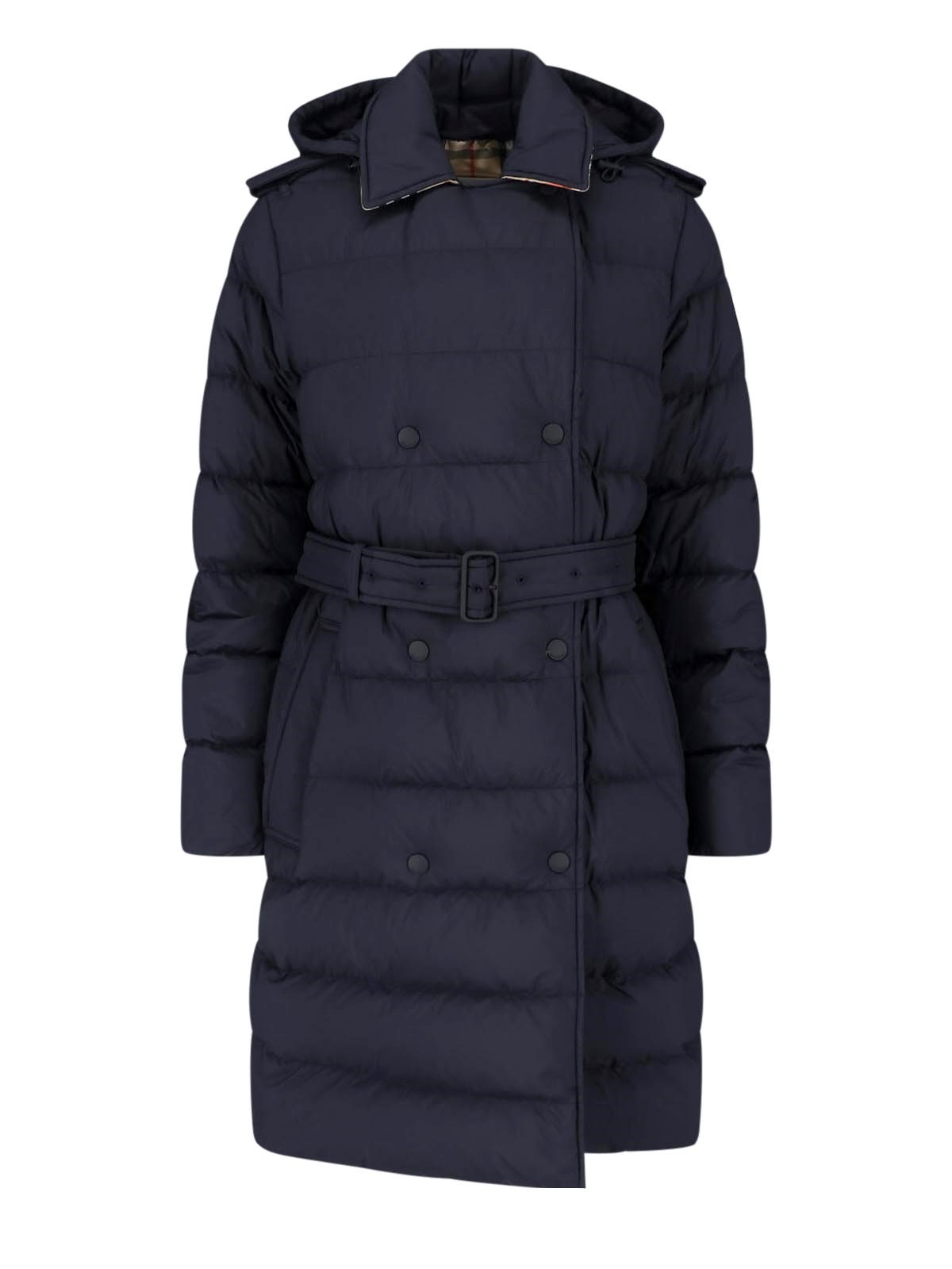 Burberry Donna Nero Piumino Imbottito