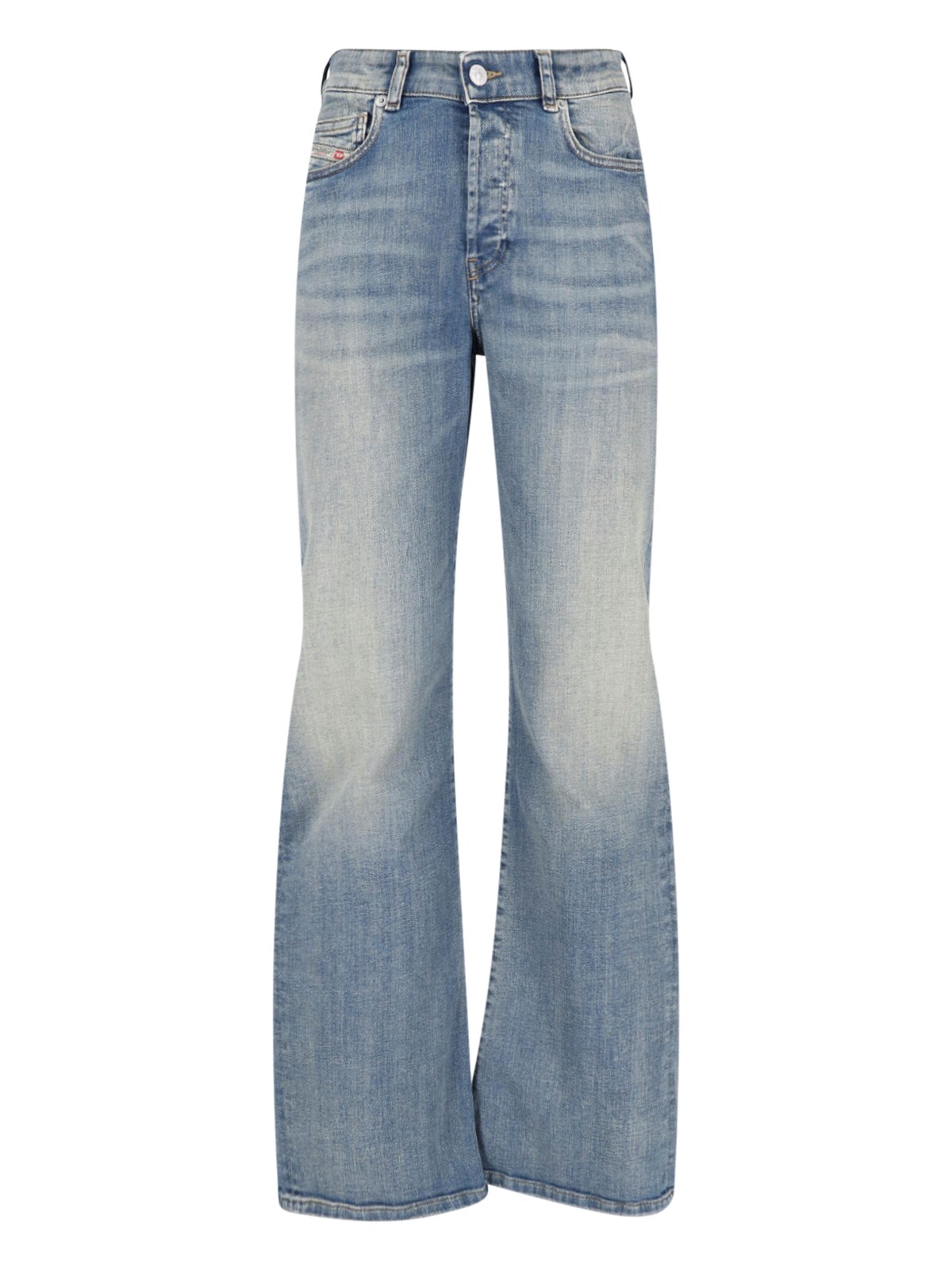 Diesel Bootcut Jeans "1998 D-buck" In Blue