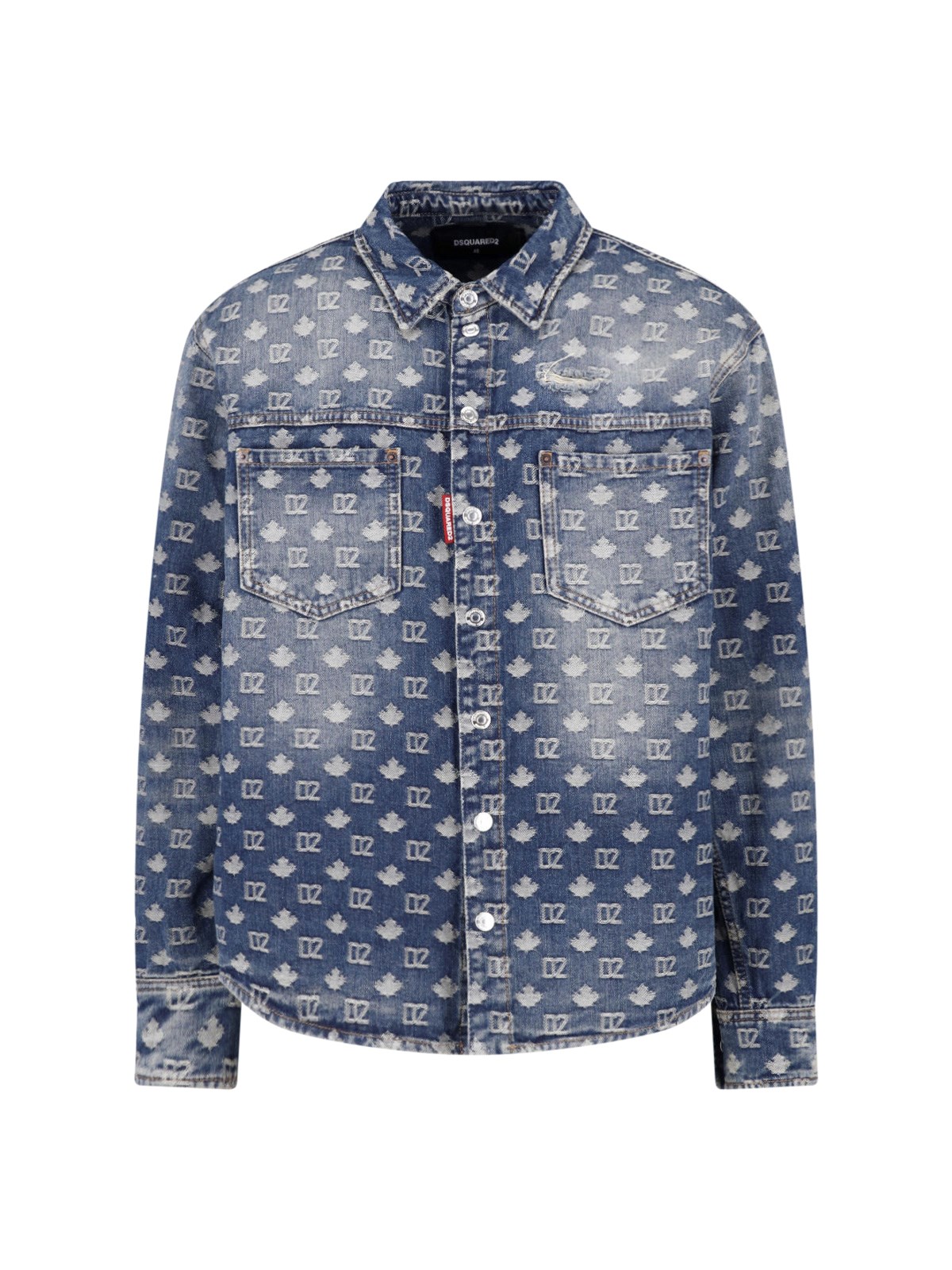Dsquared2 Men's Blue Camicia In Denim