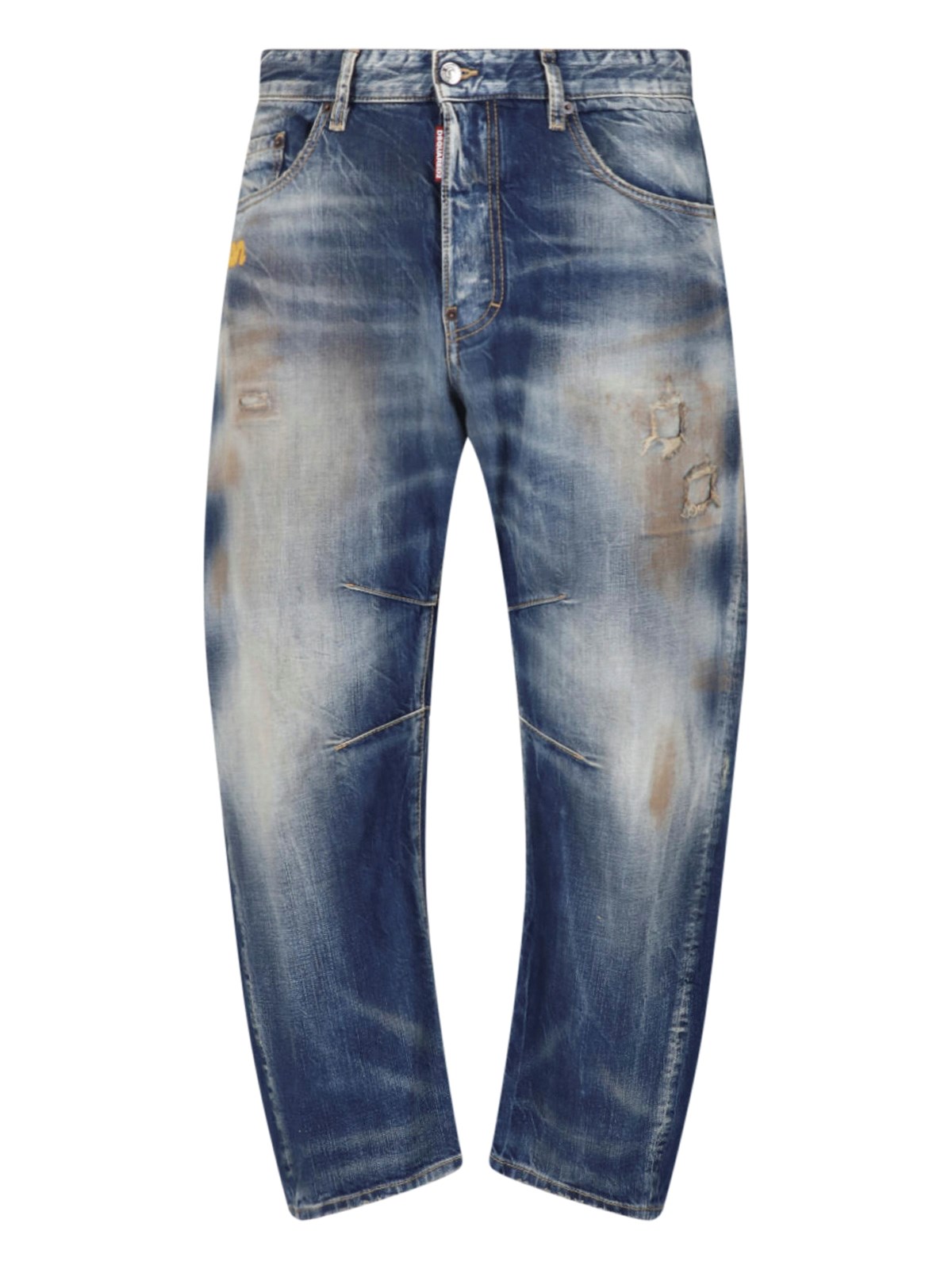 Dsquared2 Men's Blue Wide Jeans "Kawaii"