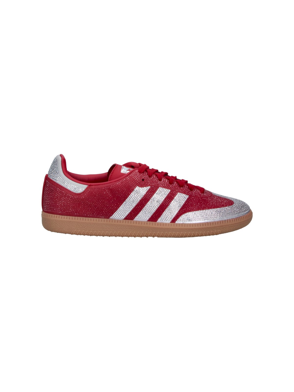 adidas Womens Samba Og Trainers Team Victory Red Silver Metallic Gum, 7