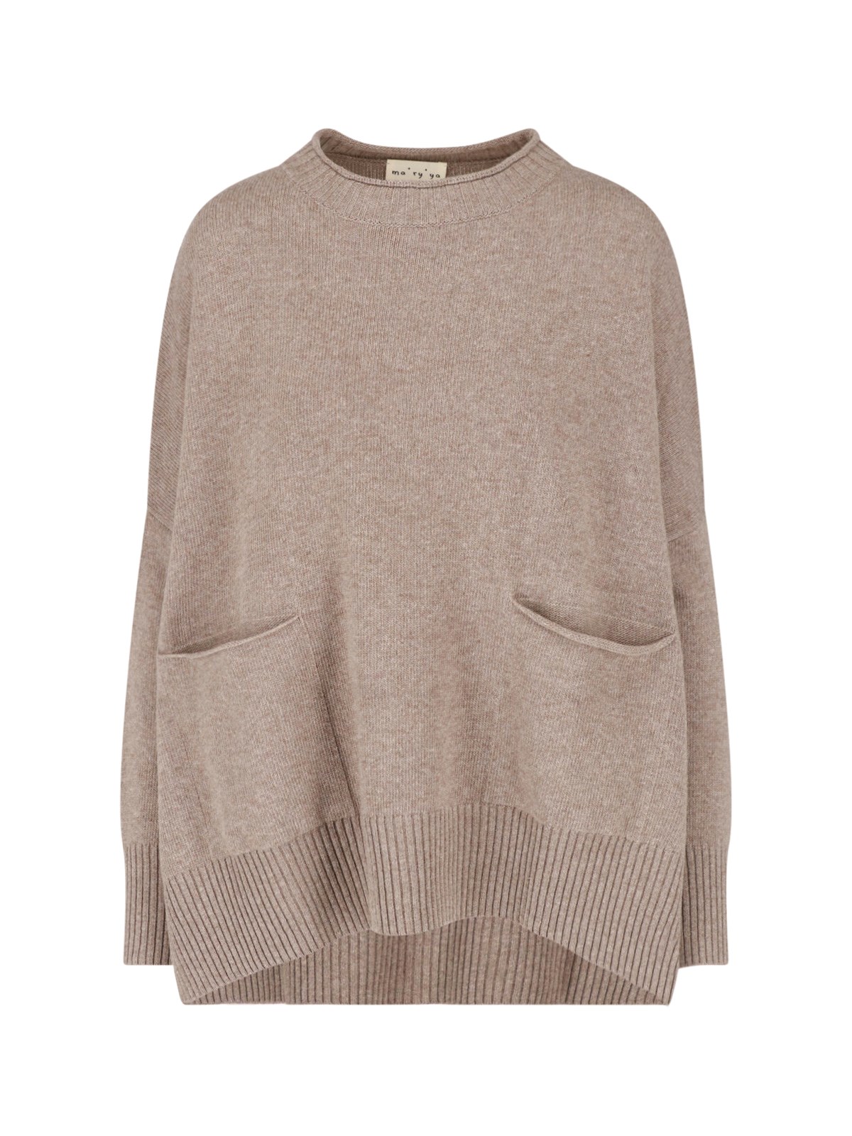 Ma'ry'ya Virgin Wool And Cashmere Sweater