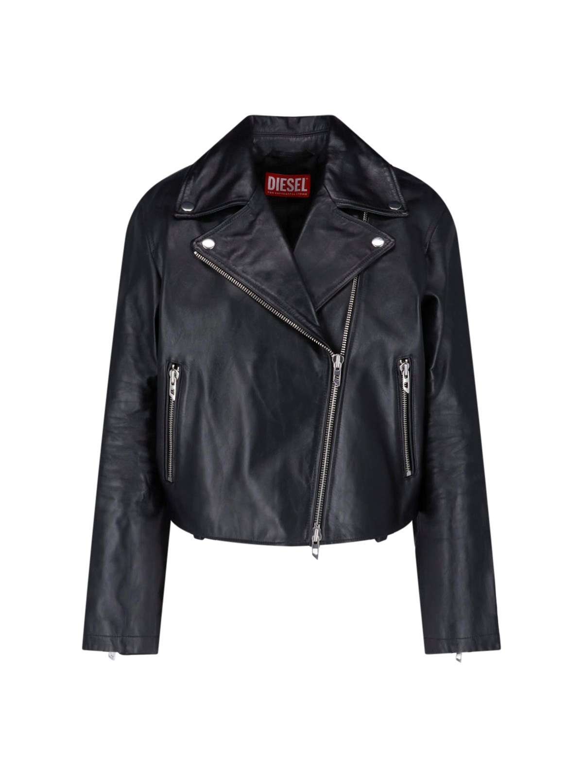 Diesel Giacca Biker In Pelle "L-Unatic"