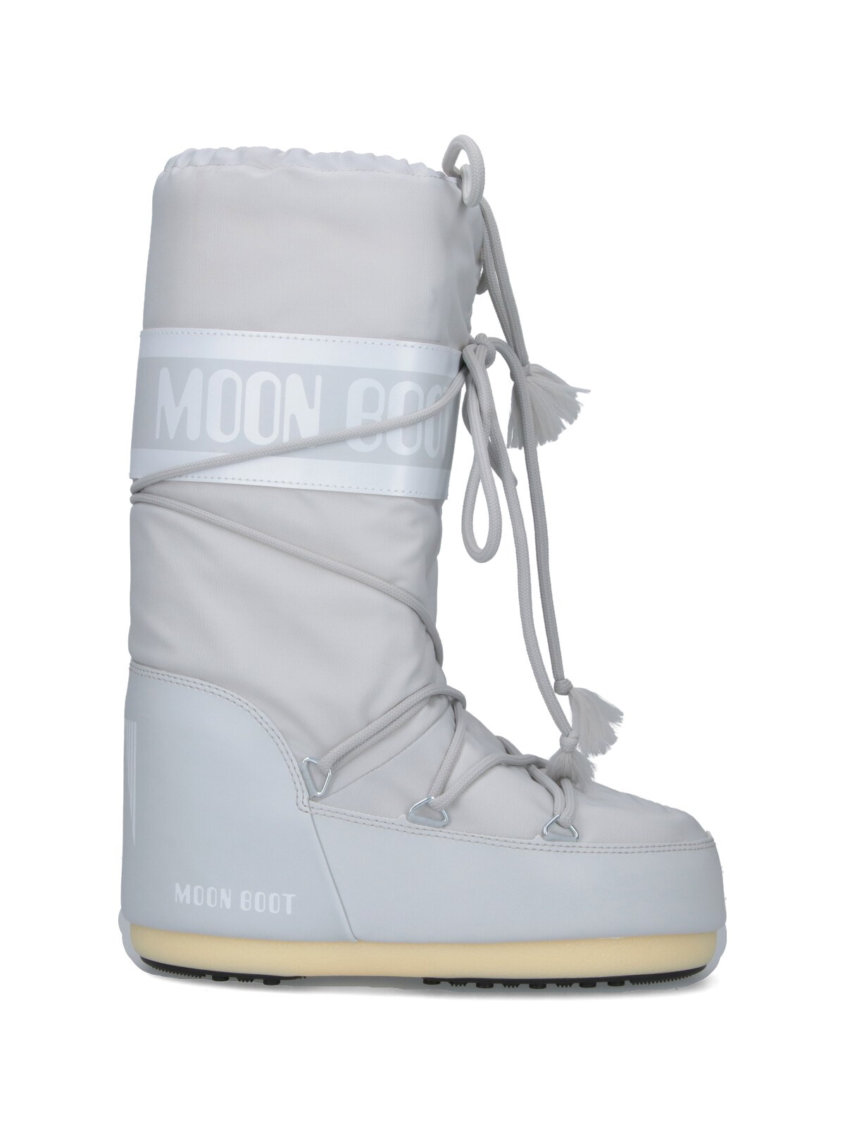 Moon Boot "icon" Nylon Boot In Gray