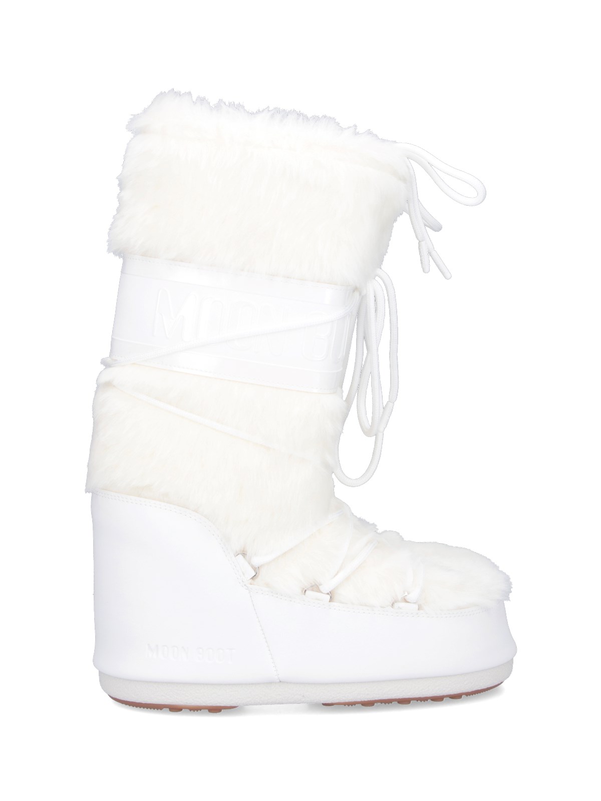 Moon Boot Unisex White Padded Boots "Icon"