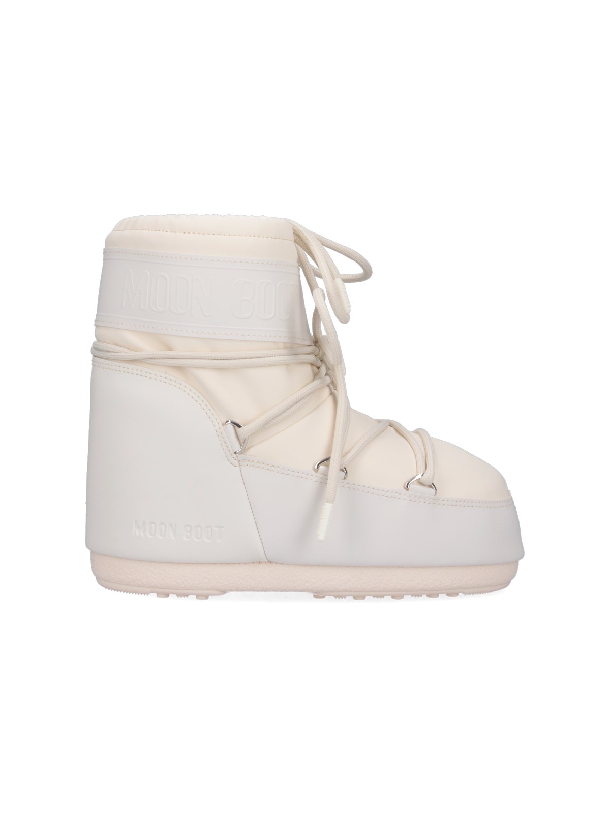Moon Boot Unisex Cream Boots "Icon Low"
