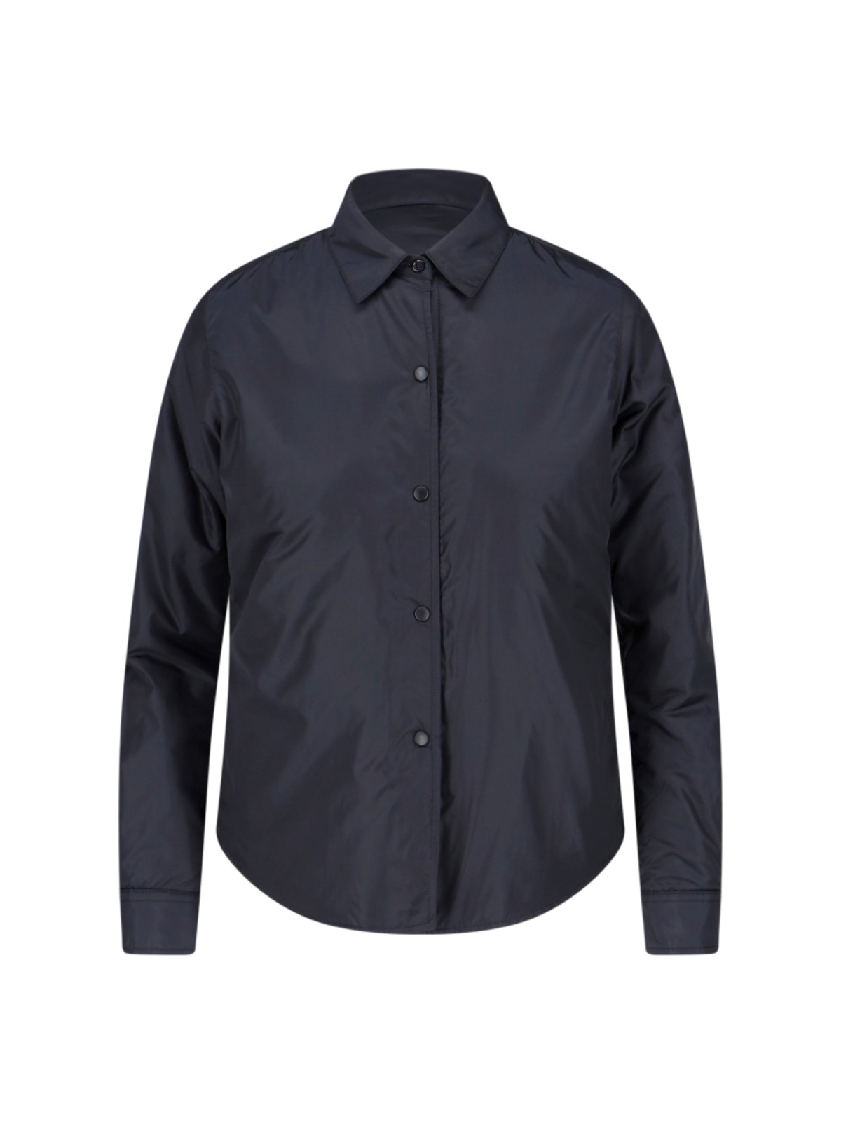 Aspesi Women's Black Shirt Jacket "Basquiat"
