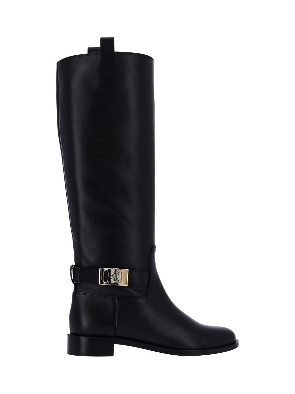 Ferragamo Boots "hug" In Black