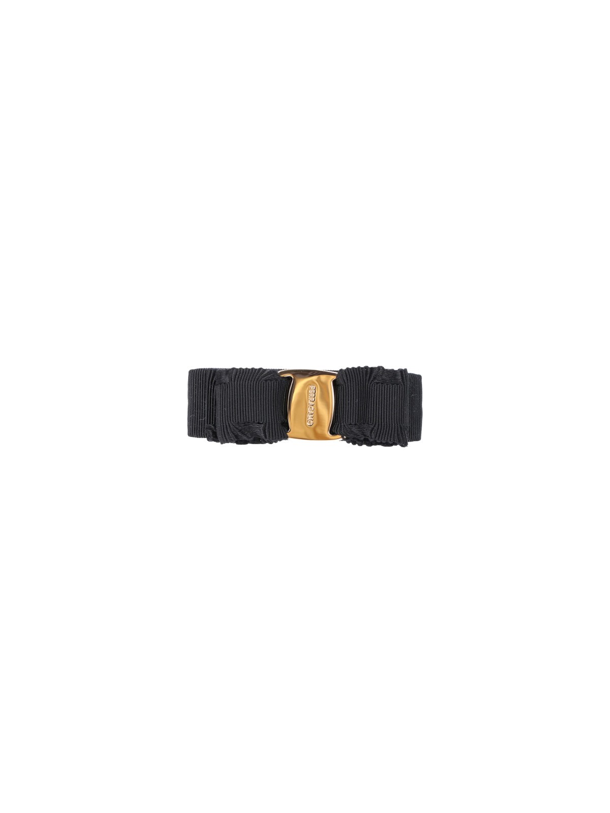 Ferragamo Women's Black Clip "Vara"