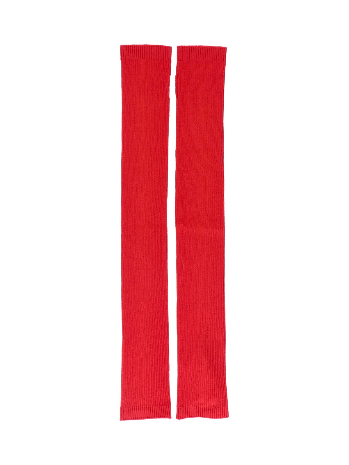 Sa Su Phi Cashmere And Silk Gloves In Red