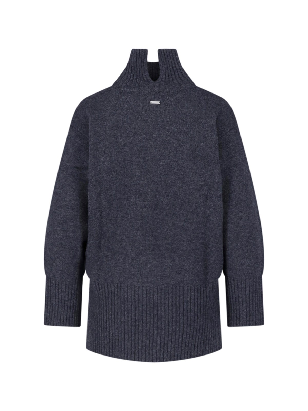 Calvin Klein High-Neck Wool Sweater