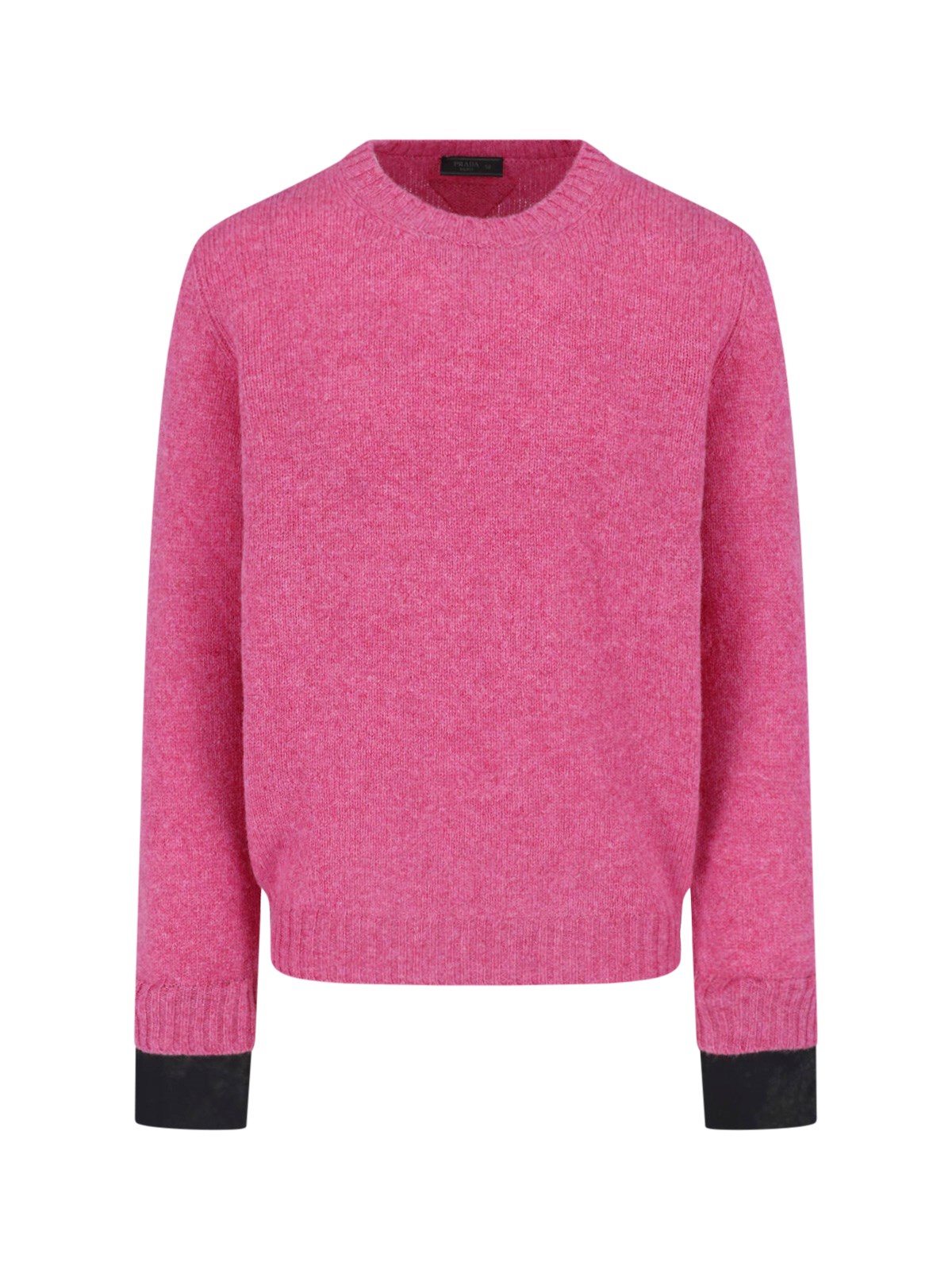 Prada Men's Pink Virgin Wool Sweater