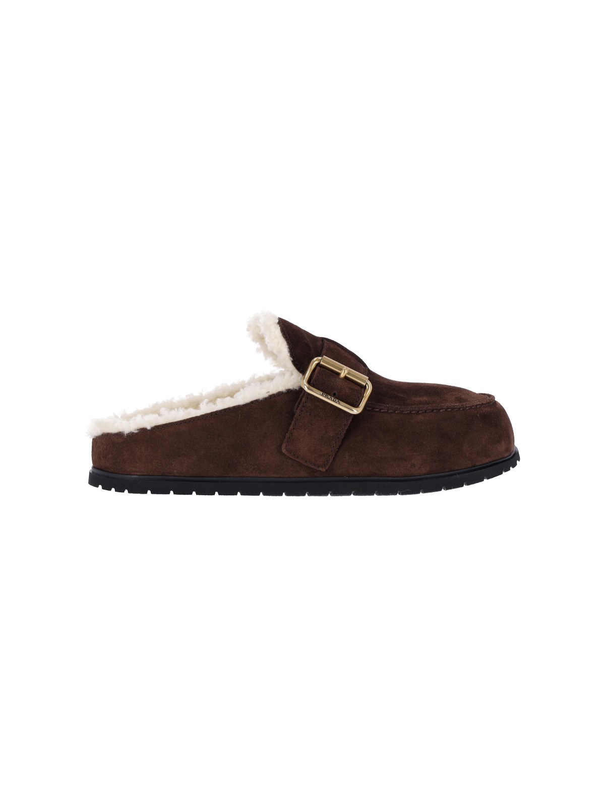 Prada Mules In Suede