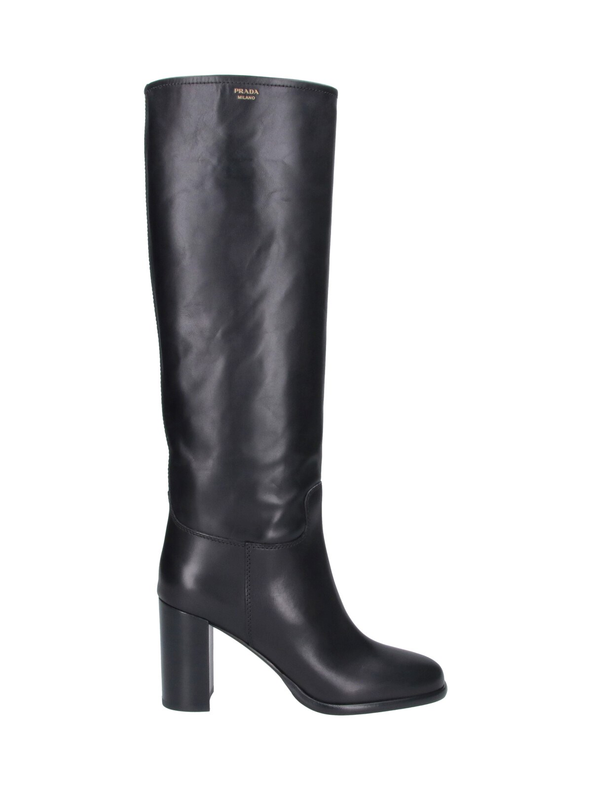 Prada Women's Black Leather Boots