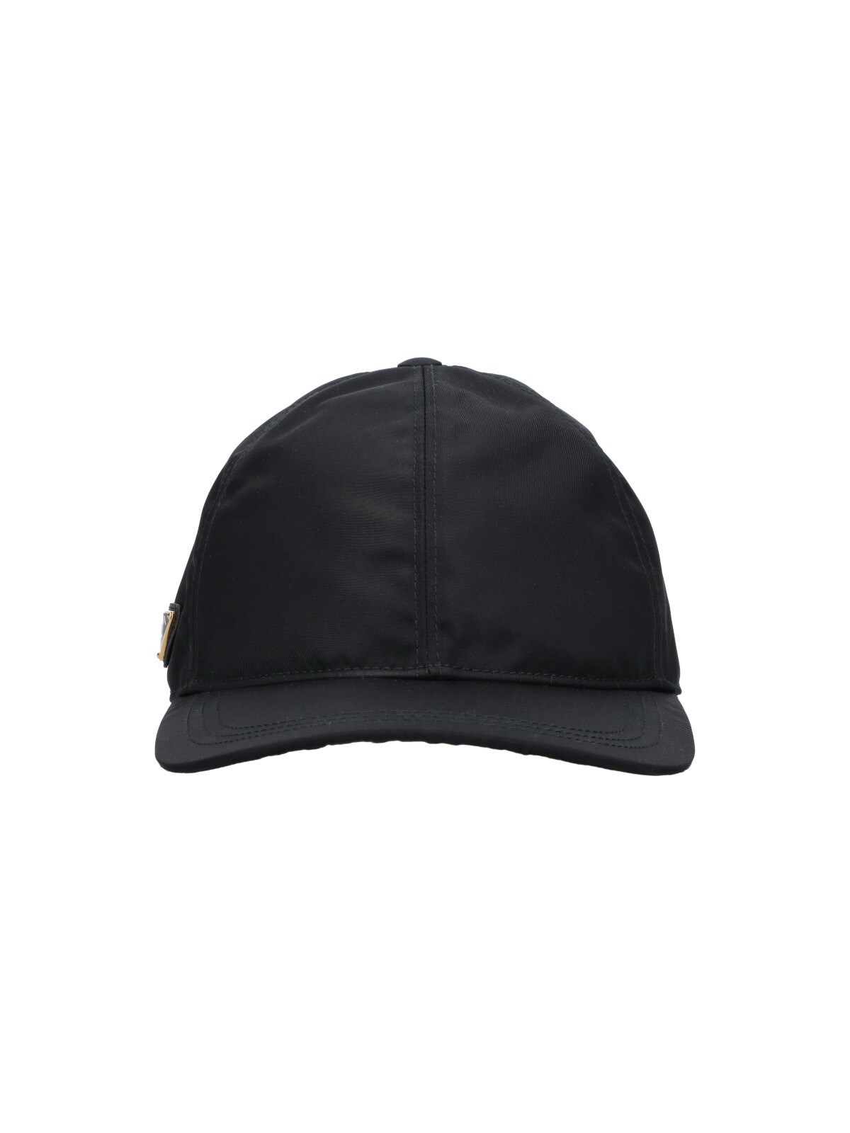 Prada Baseball Cap Logo In Black