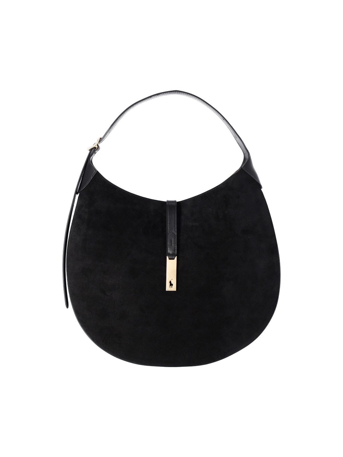 Polo Ralph Lauren Large Suede Shoulder Bag