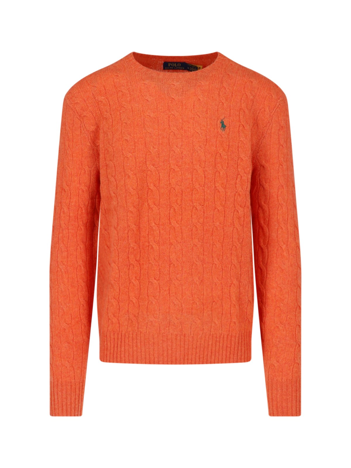 Polo Ralph Lauren Cable-Knit Logo Sweater