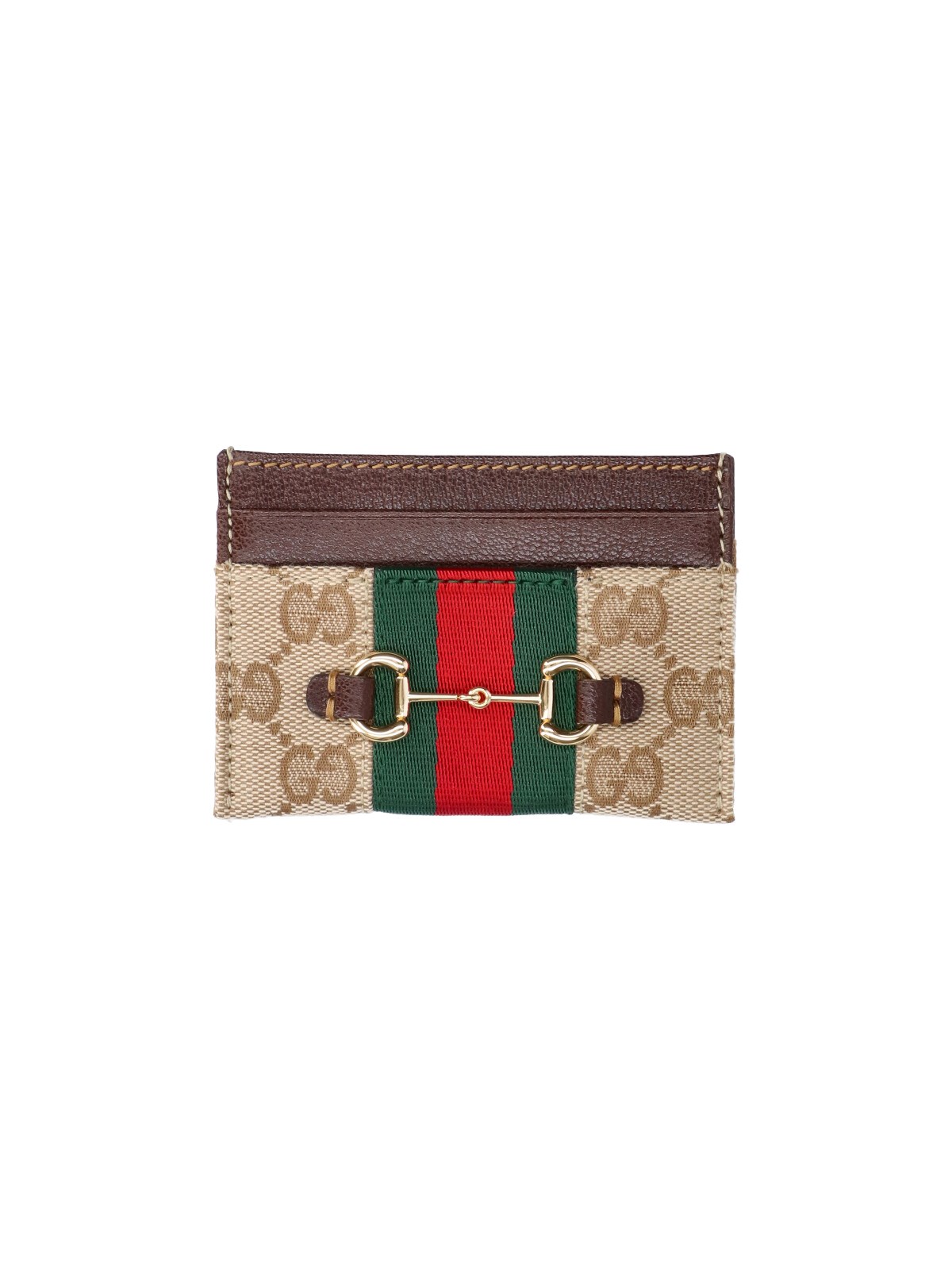 Gucci Kartenetui "Horsebit Web"