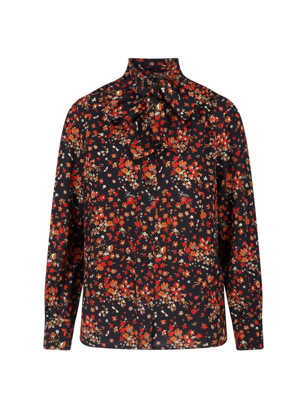 Gucci Printed Silk Shirt