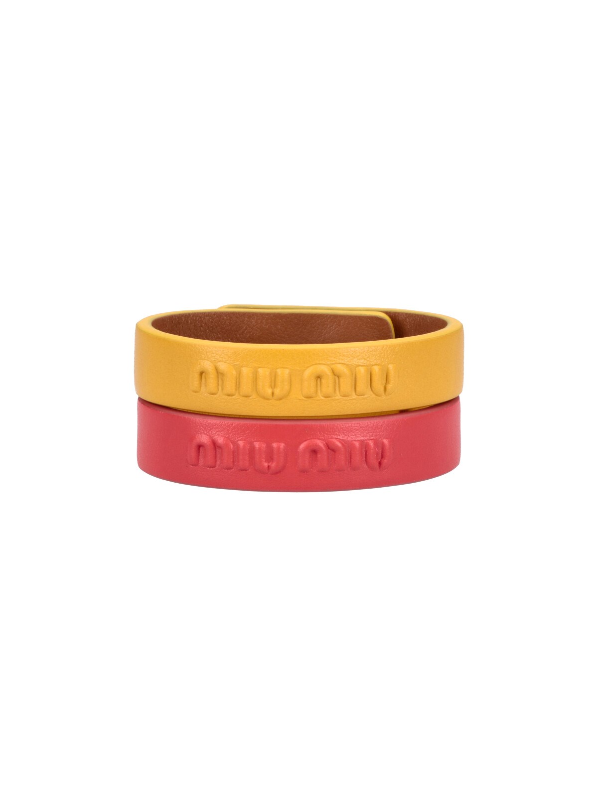 miu miu Calfskin Bracelets