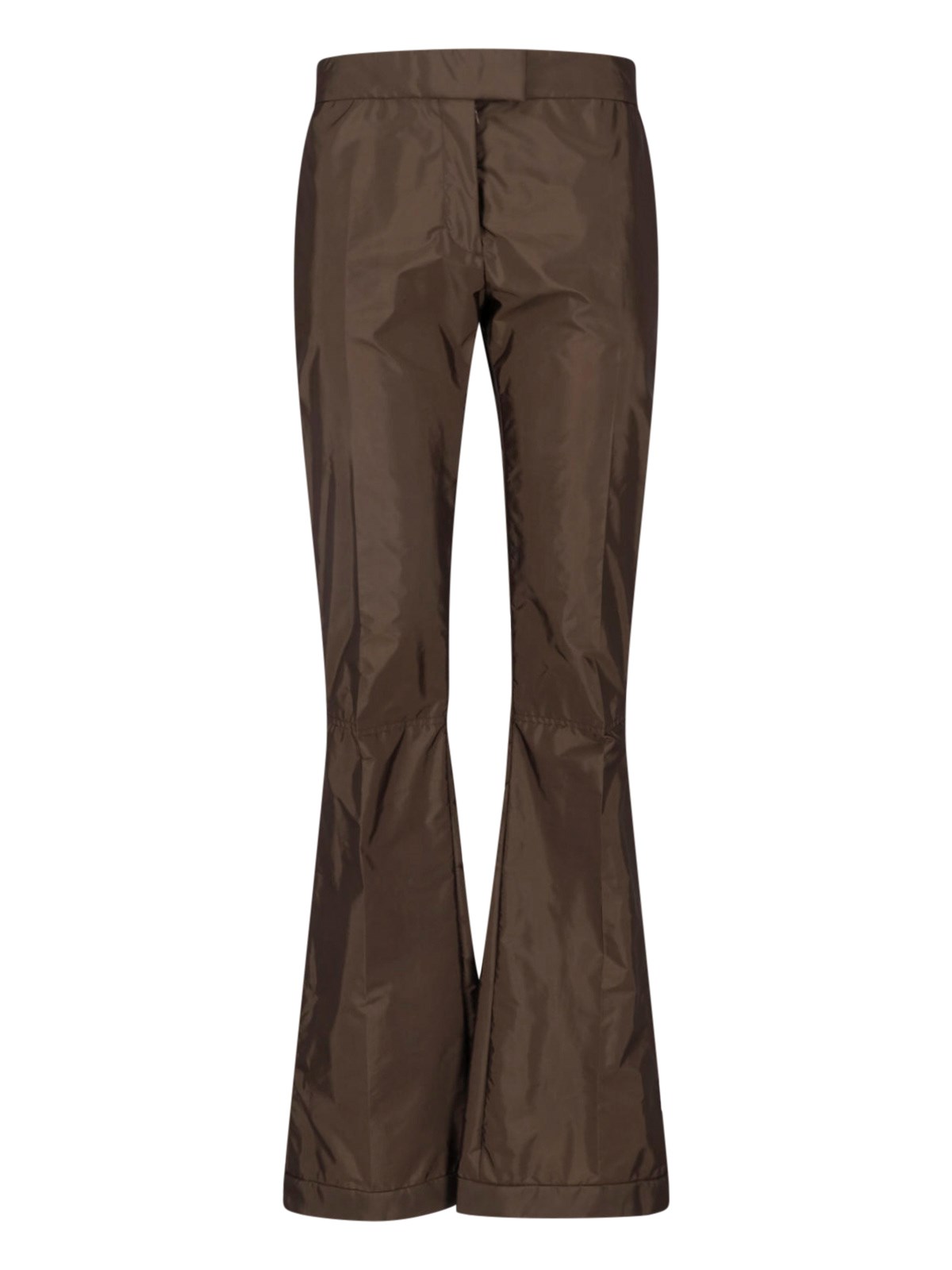 miu miu Technical Fabric Flared Pants