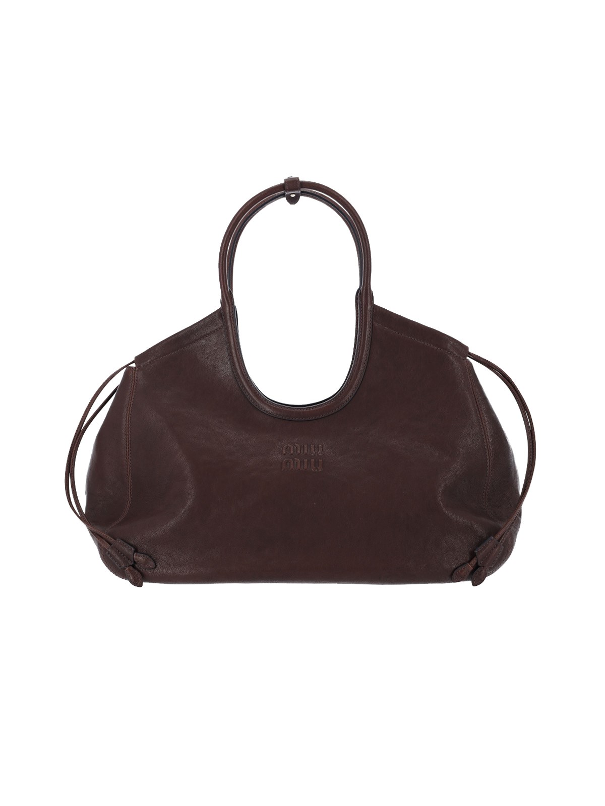 Miu Miu Women's Brown Tote Bag "Ivy"