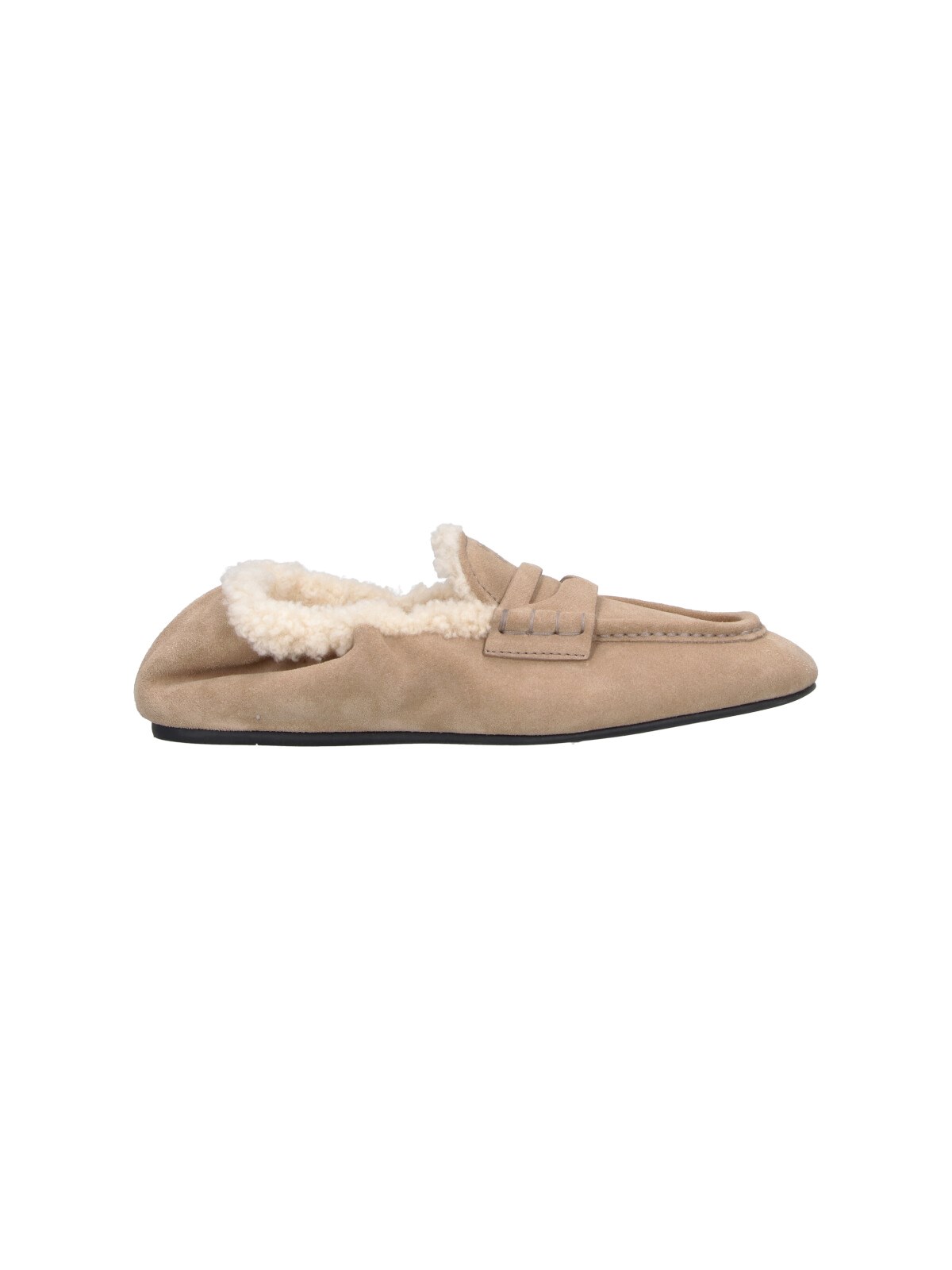 miu miu Suede Loafers