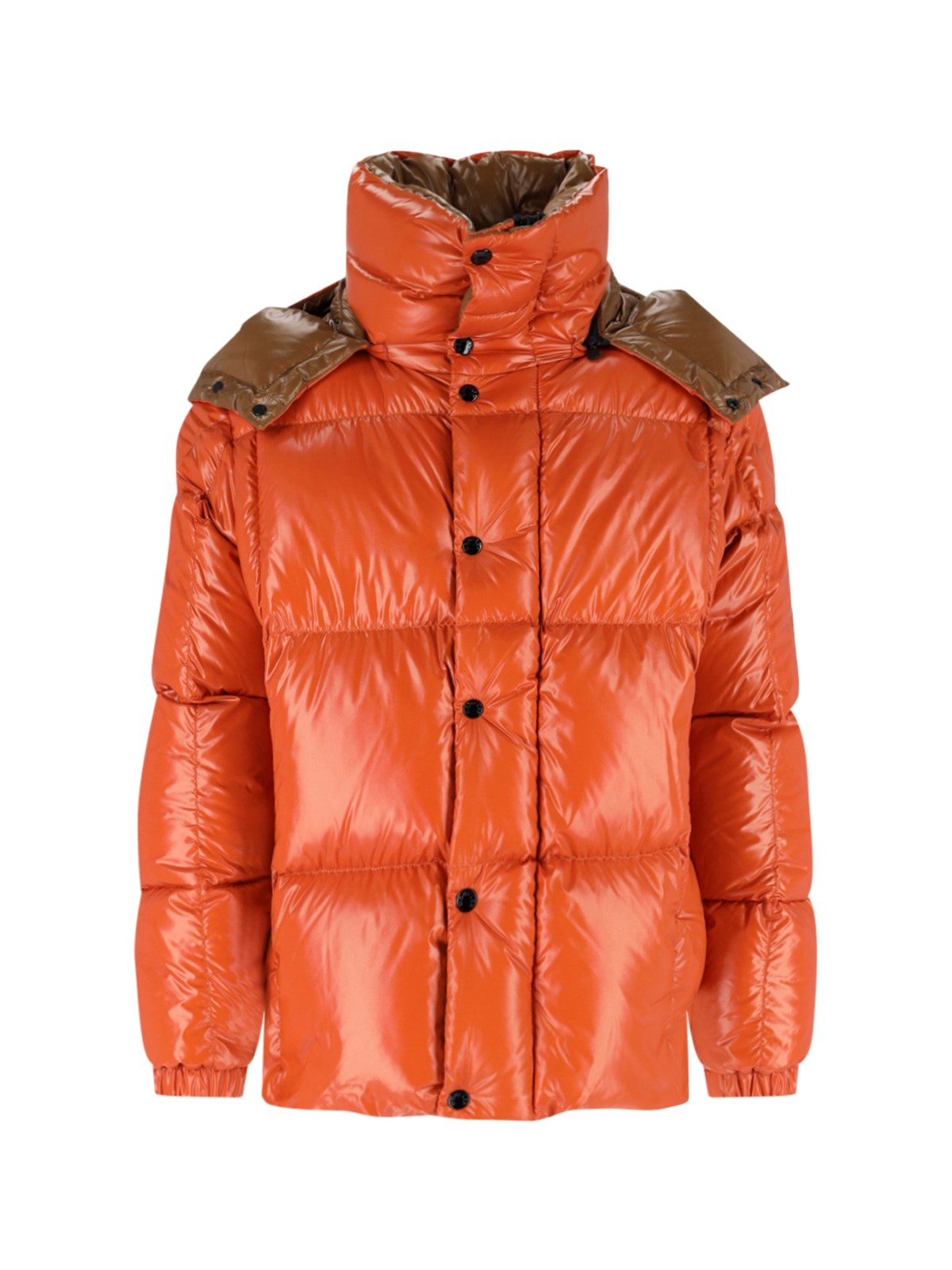 Moncler Men's Orange Down Jacket “Parana”