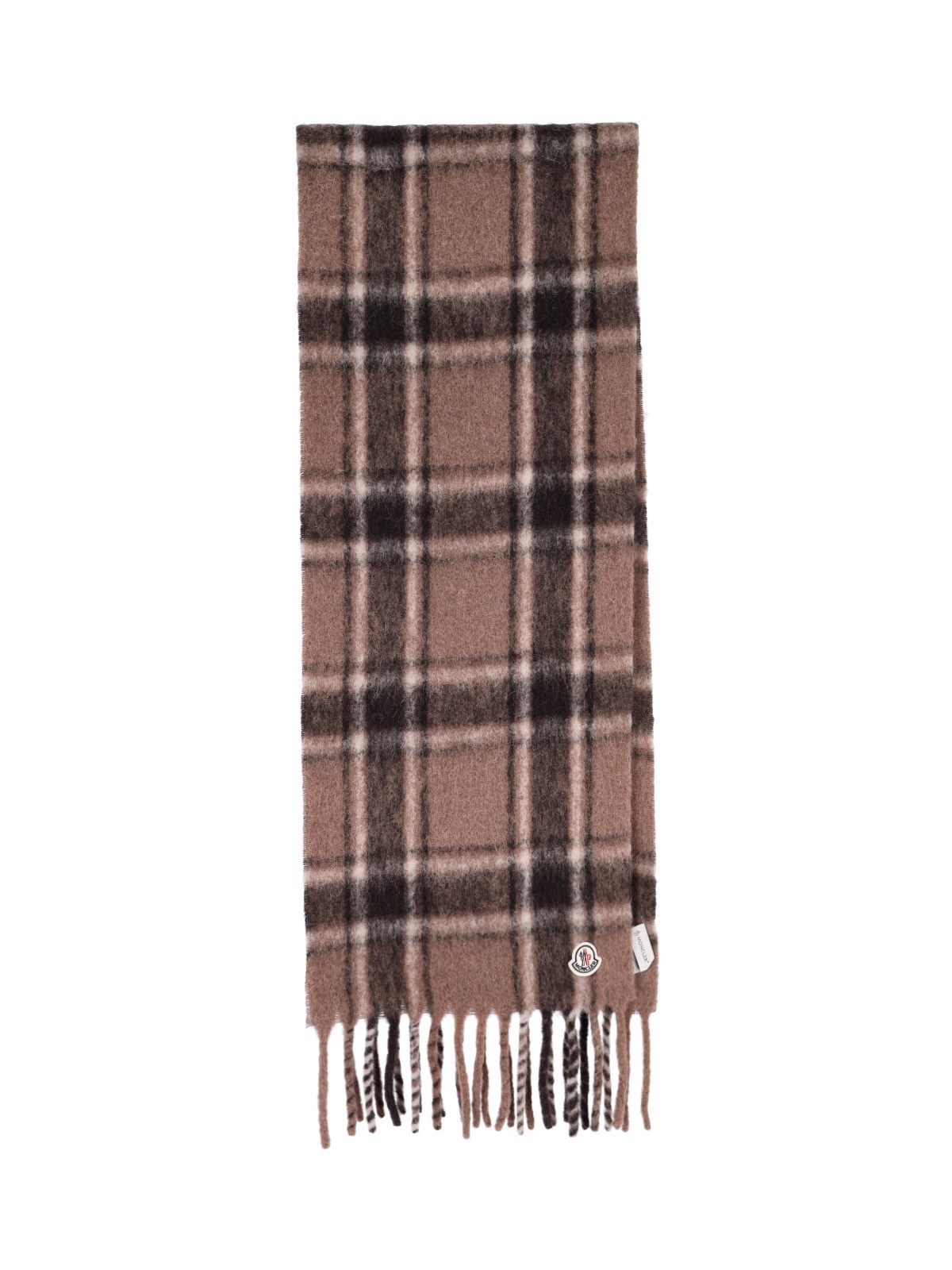 Moncler Uomo Marrone - Sciarpa In Misto Alpaca - Accessories - One Size - Immagine 2