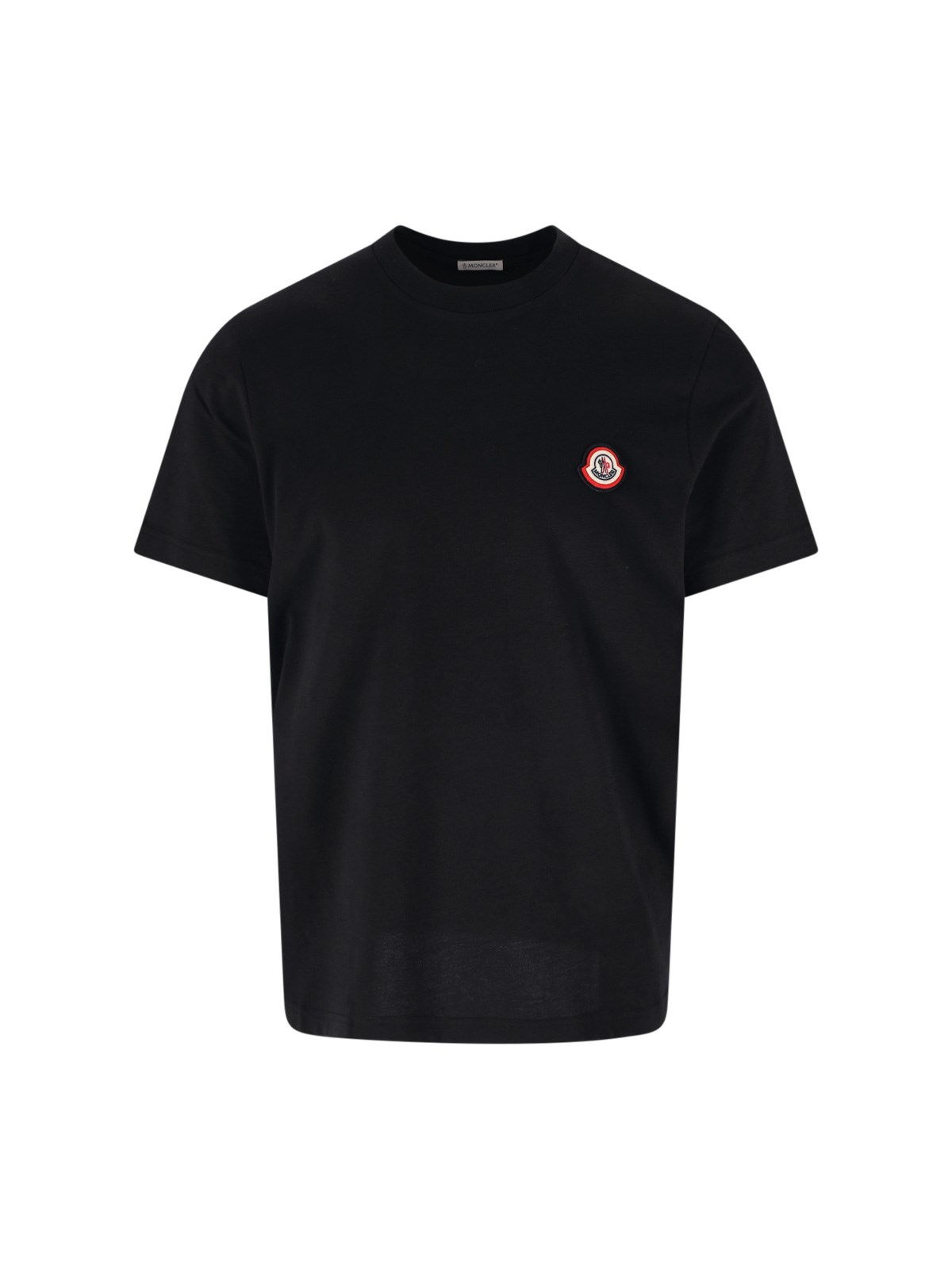 Moncler Men's Black T-Shirt Logo