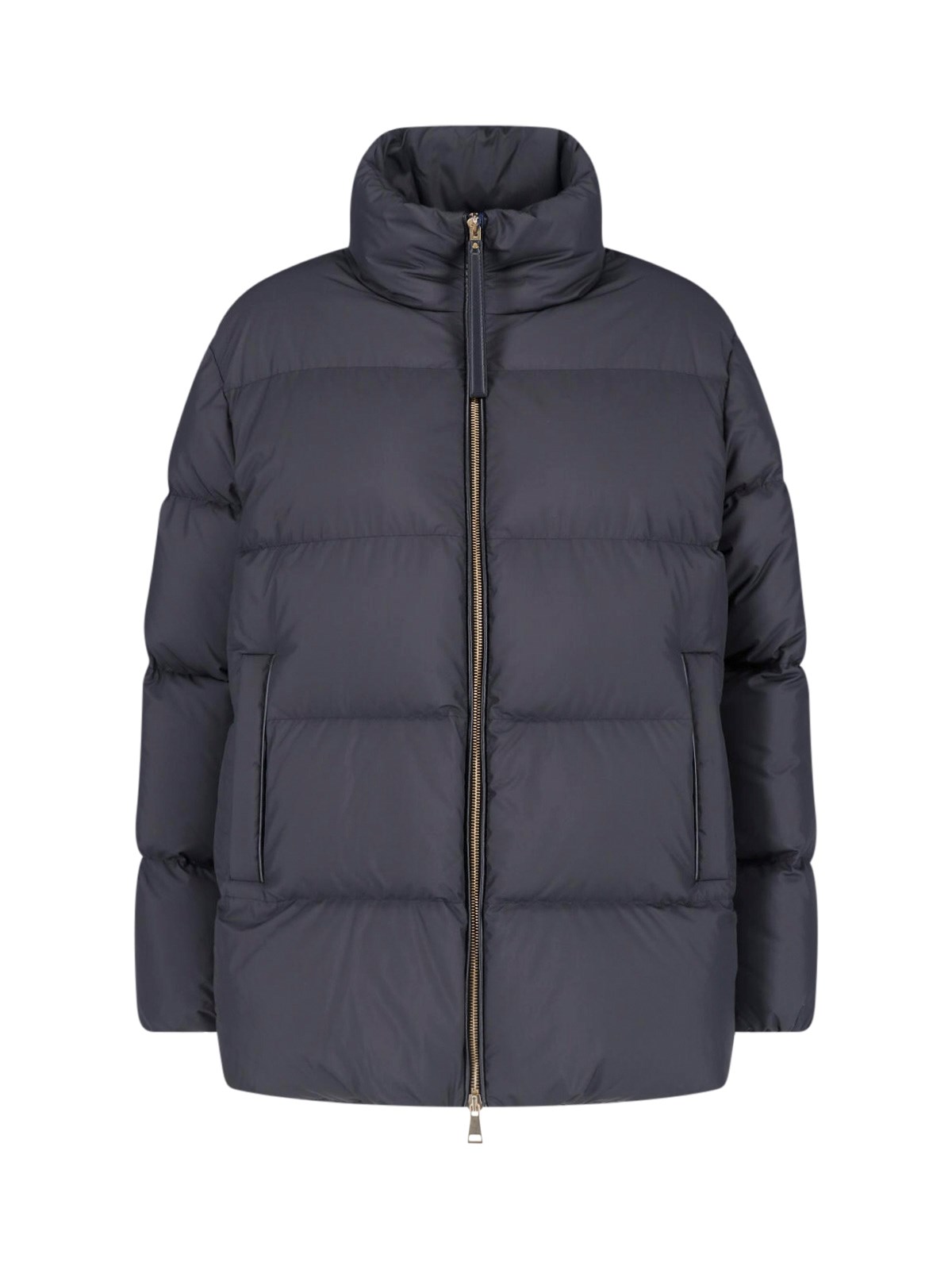 Moncler Women's Black Padded Zip-Down Jacket