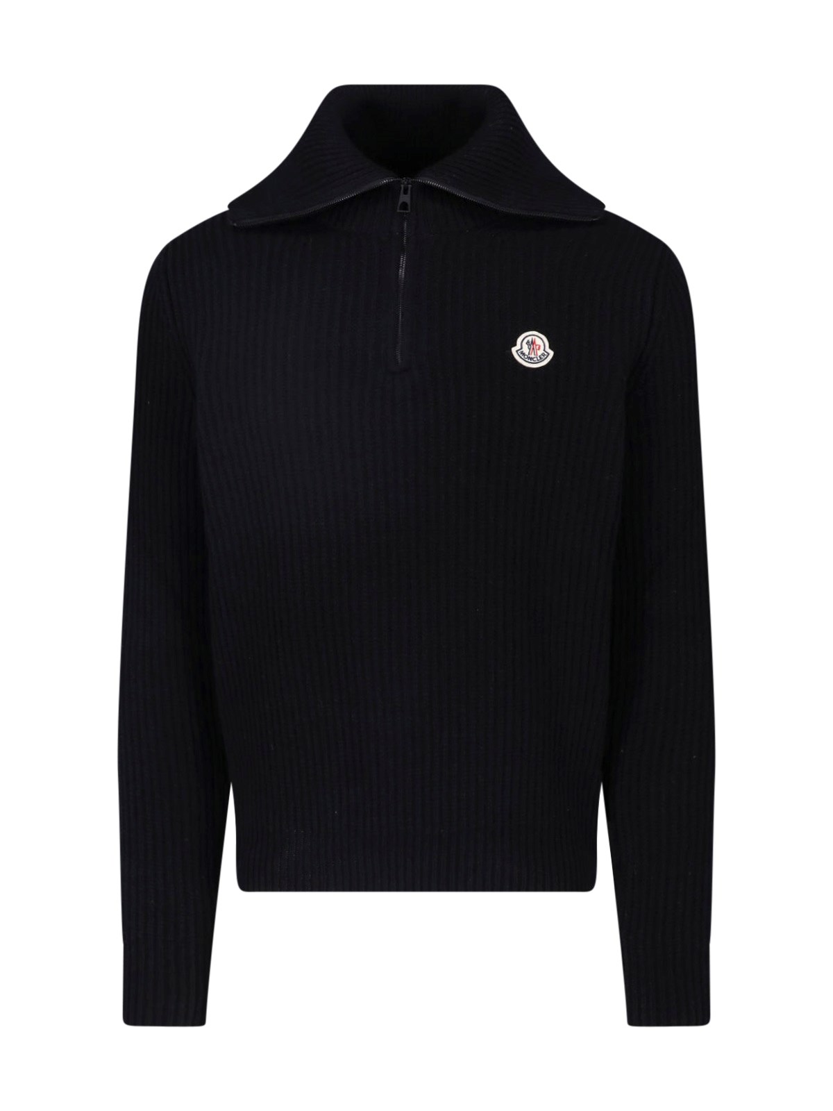 Moncler Virgin Wool Zip Sweater