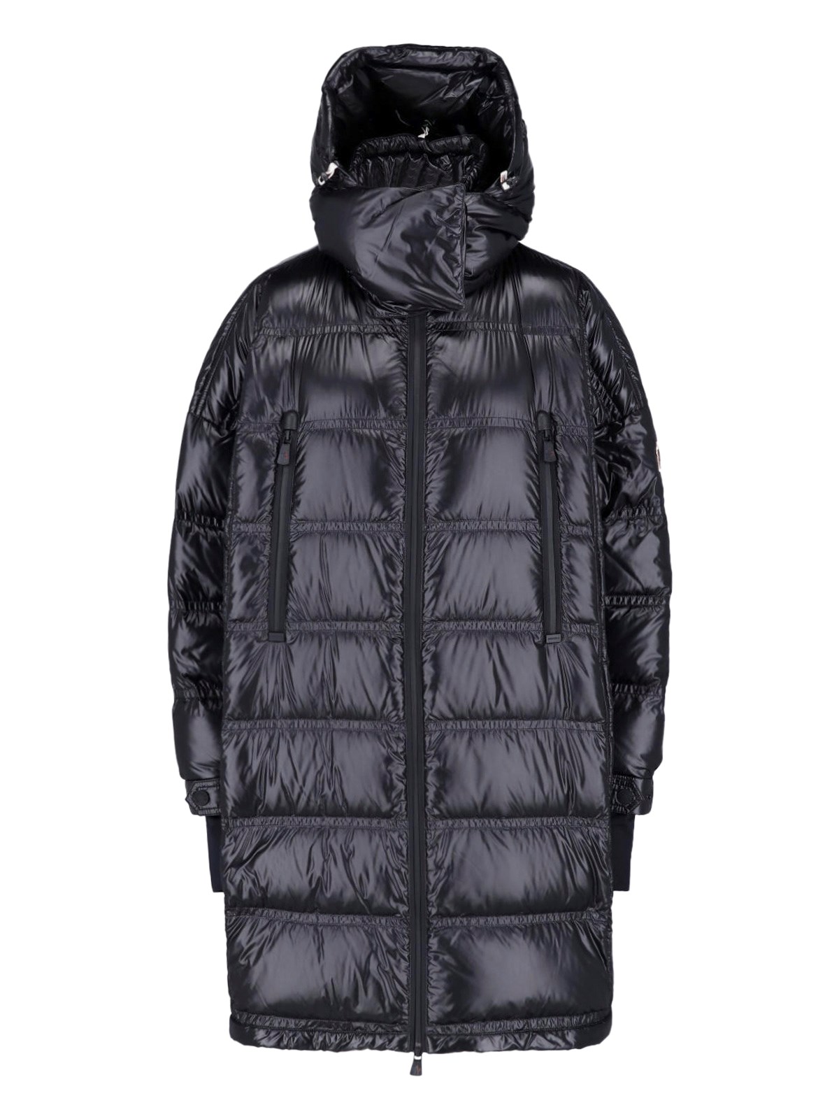 Moncler Grenoble Women's Black Long Down Jacket "Rochelairs"