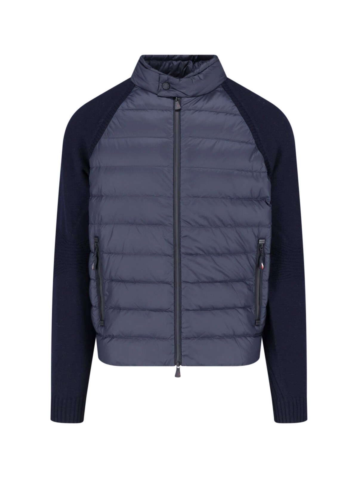 Moncler Grenoble Padded Virgin Wool Cardigan