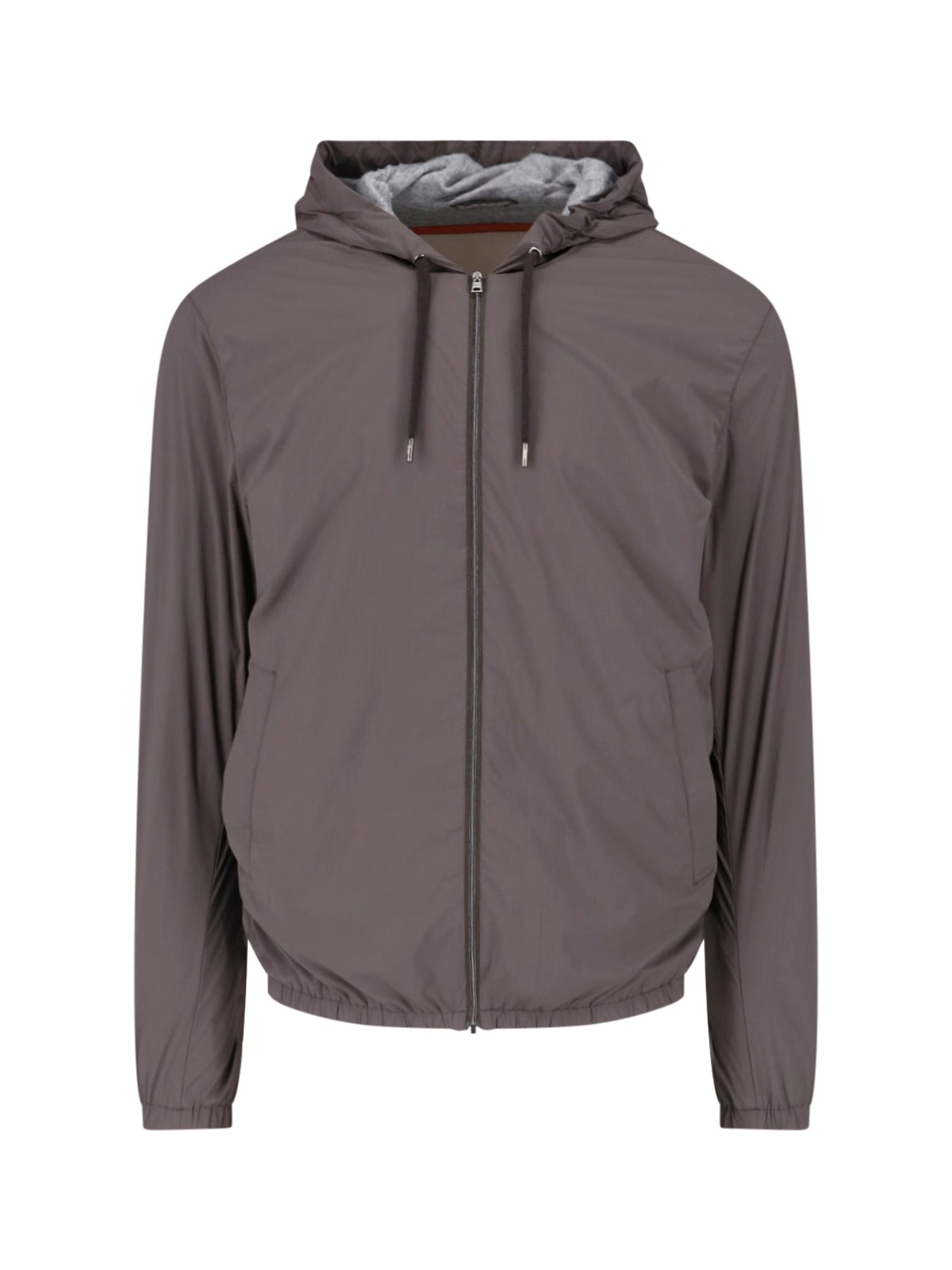 HERNO Technical Fabric Hooded Jacket