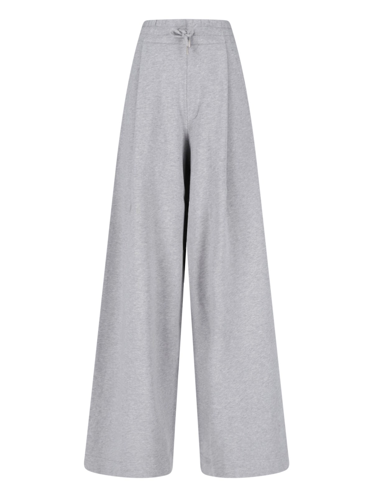 Dries Van Noten Donna Grigio Pantaloni Sportivi Ampi