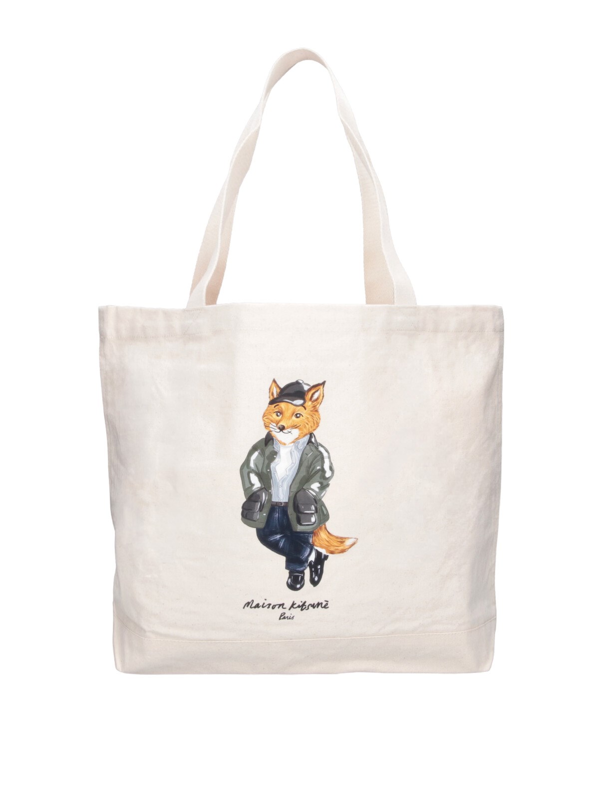 Maison Kitsuné Tote Bag “Dressed Fox”