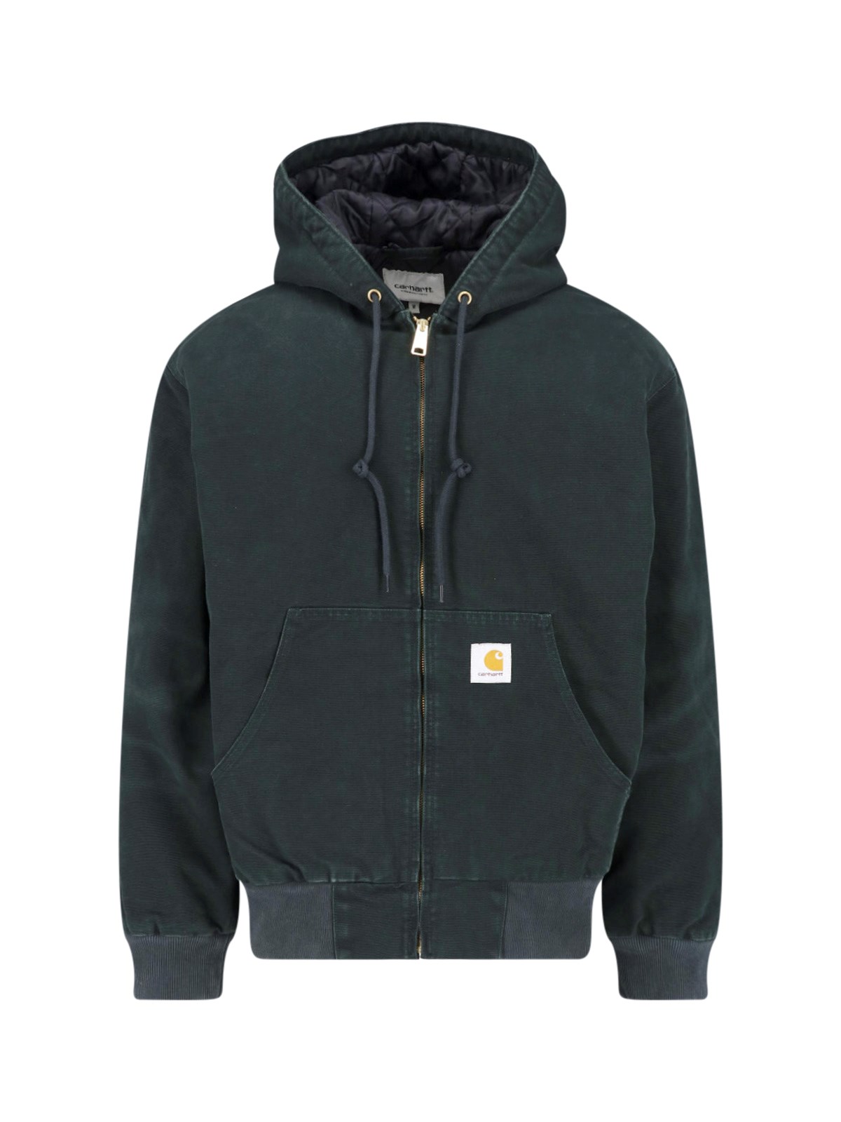 Carhartt Wip Uomo Verde Giacca Cappuccio "Og Active"