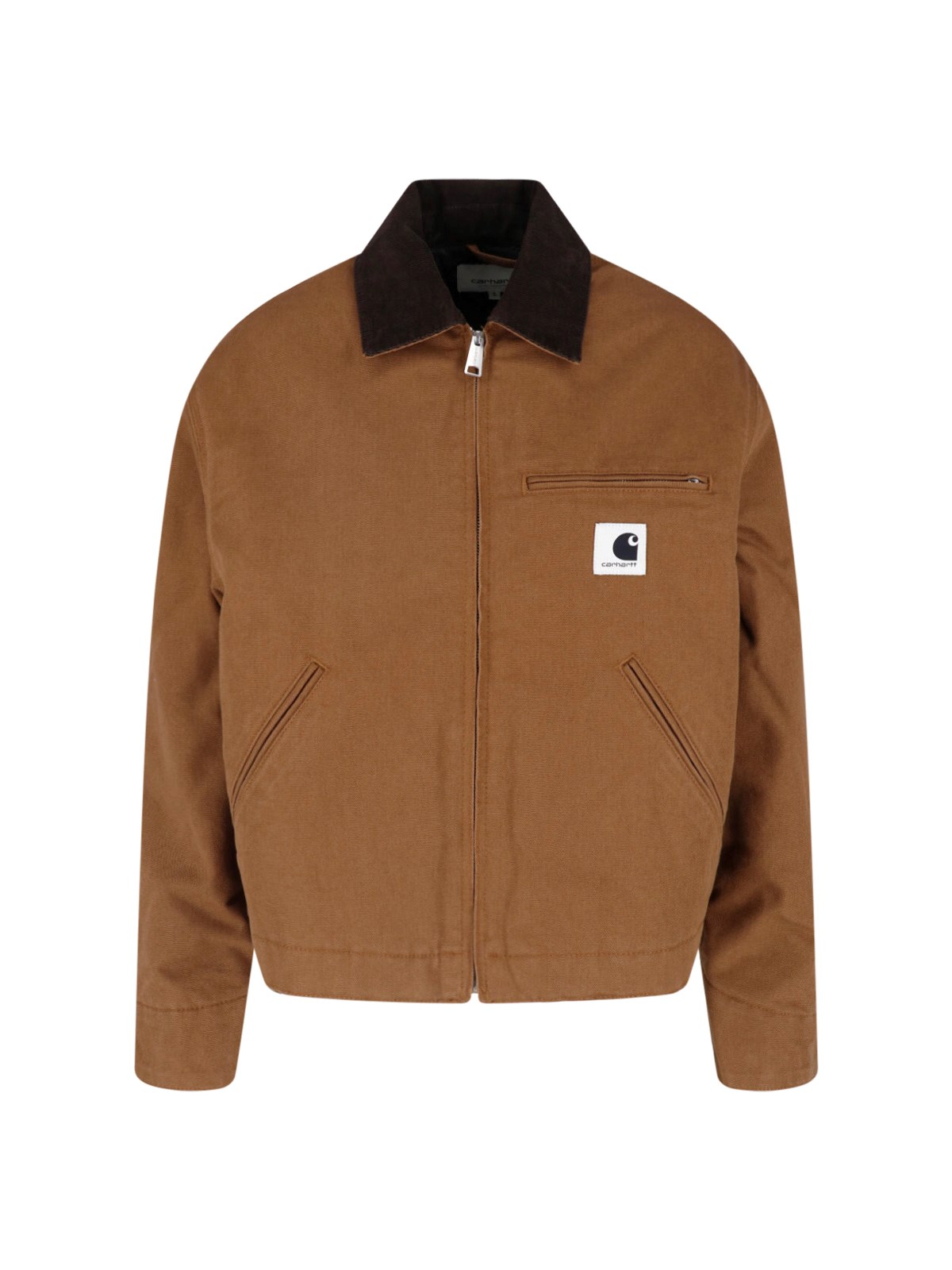 Carhartt Wip Donna Marrone Giacca Zip "Og Detroit"