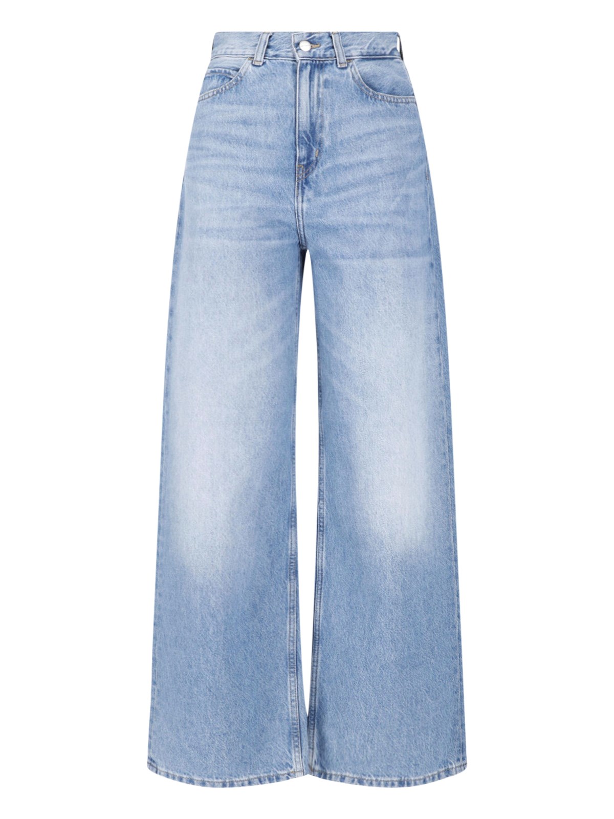Carhartt Wip Donna Azzurro Jeans Ampi "Jane Pant"