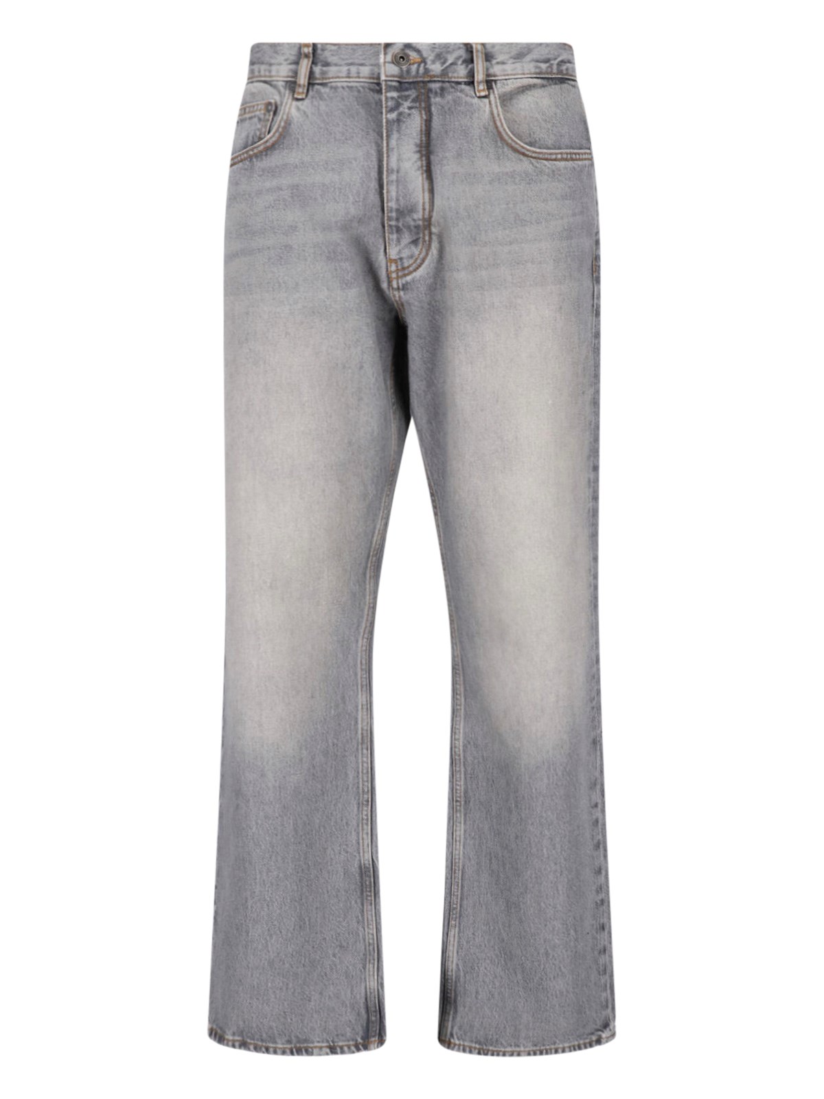 Off White Uomo Grigio Jeans, W33, New, - Immagine 2
