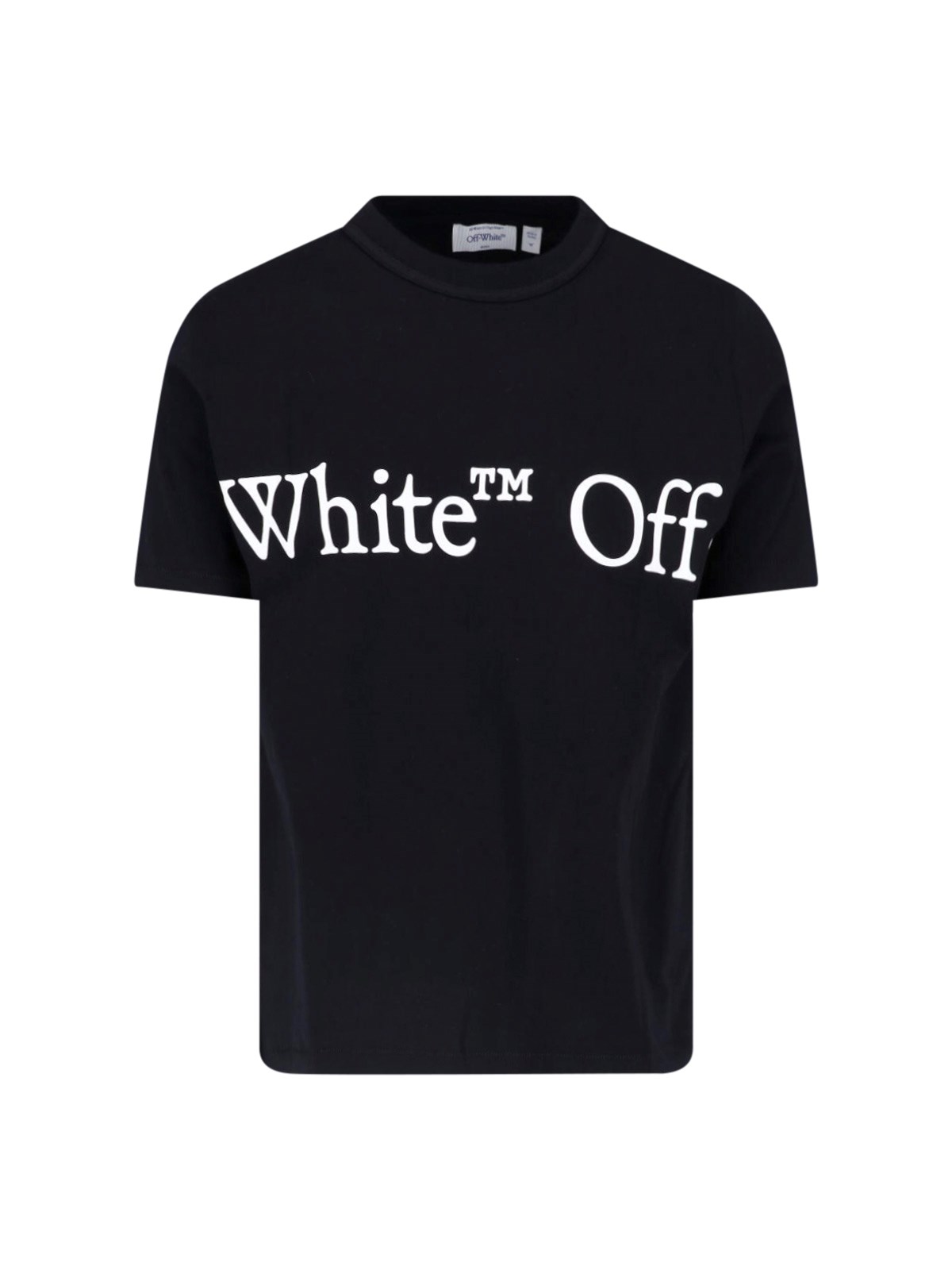 Off-White T-Shirt Logo "Bookish"