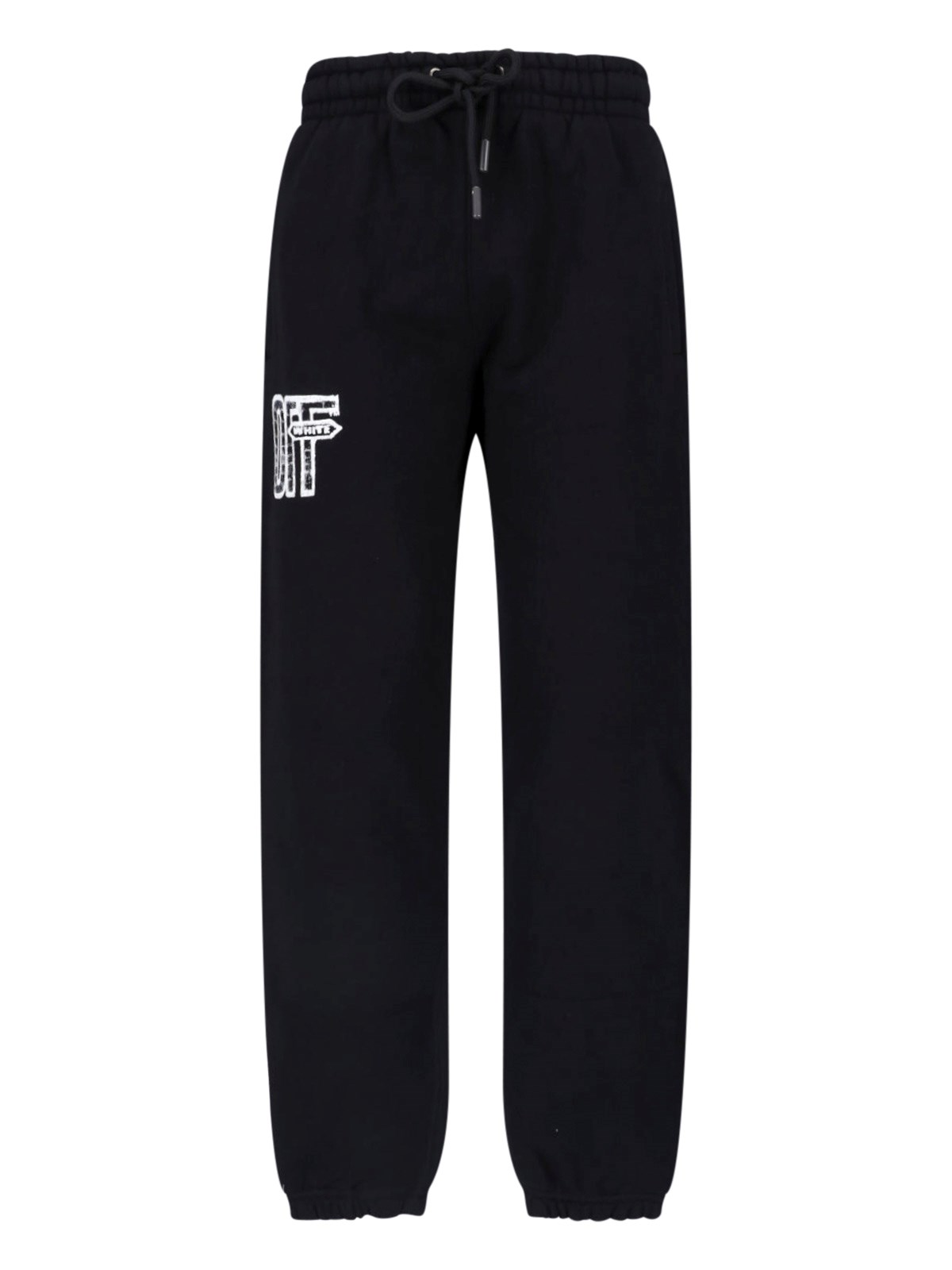 Off-White Uomo Nero Pantaloni Sportivi Logo