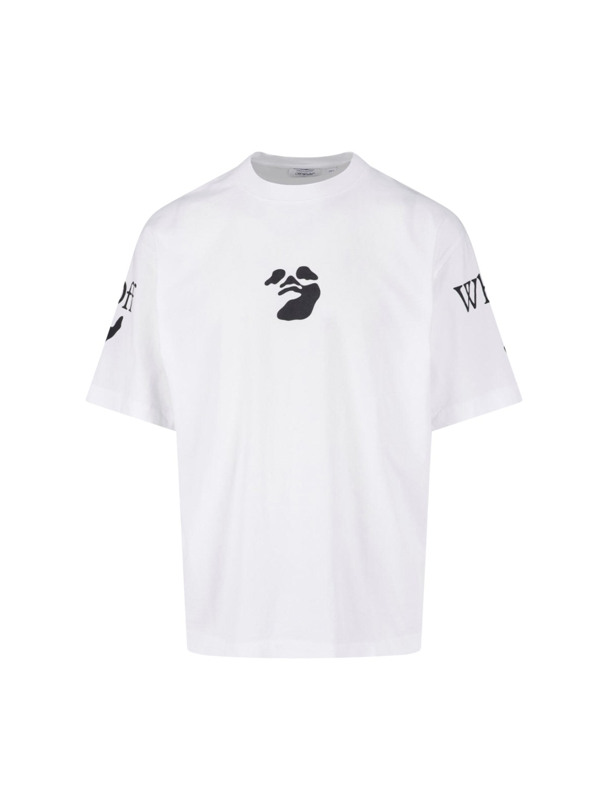 Off-White T-Shirt Logo "Swimming"