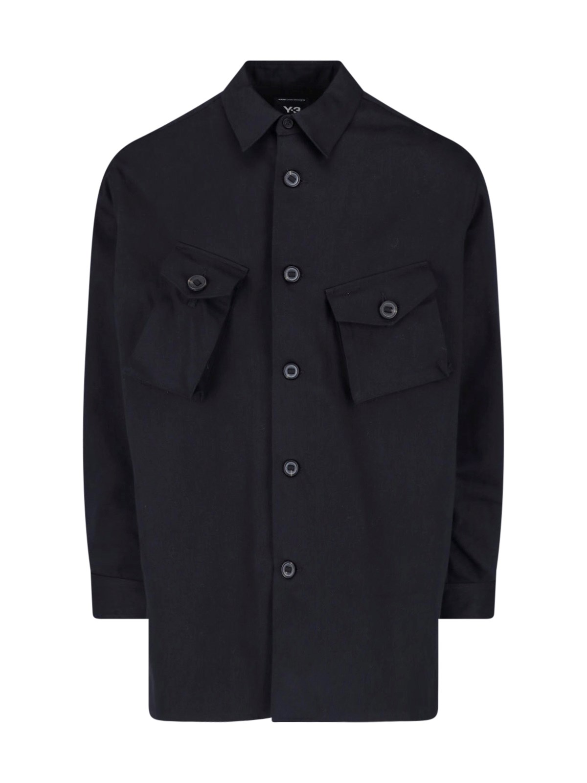 Y-3 TWILL UTILITY OVERSHIRT