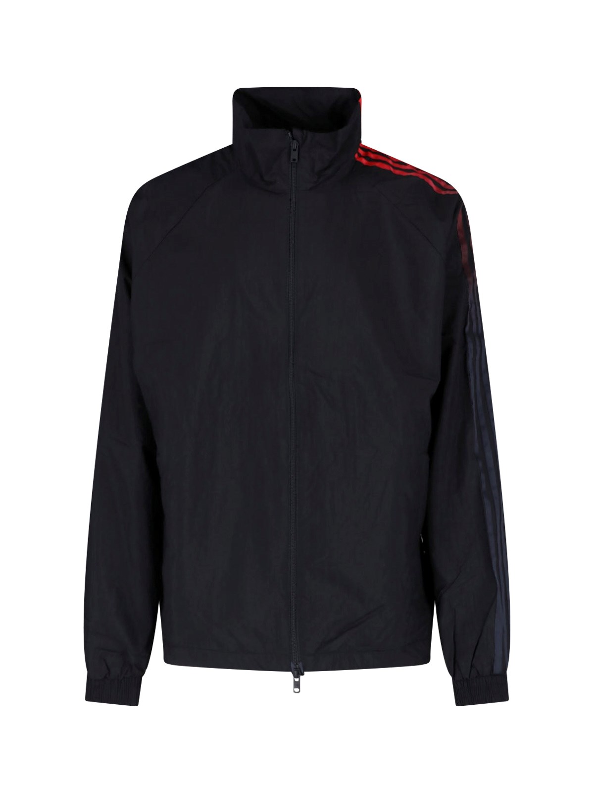 Y-3 Uomo Nero Felpa Zip "Gradient 3 Stripes"