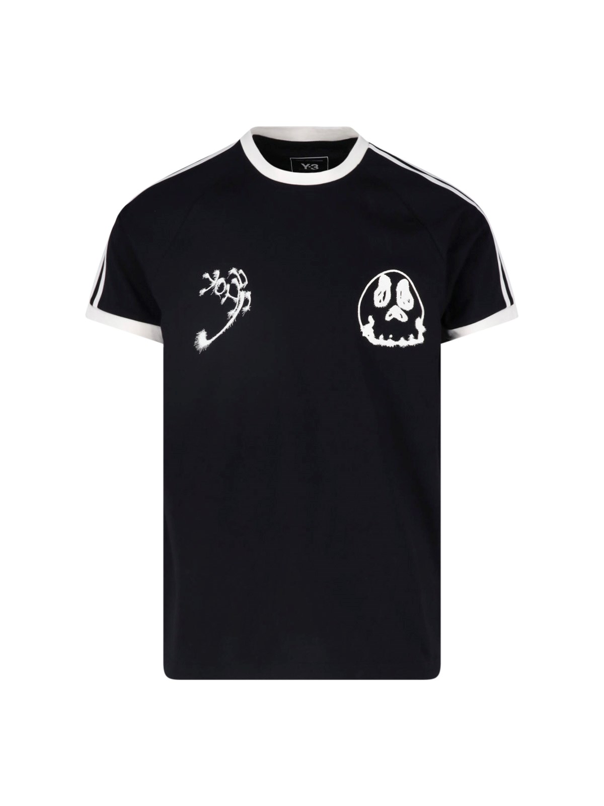 Y-3 - T-shirt e Polo nero - Uomo - Taglia S - Immagine 2