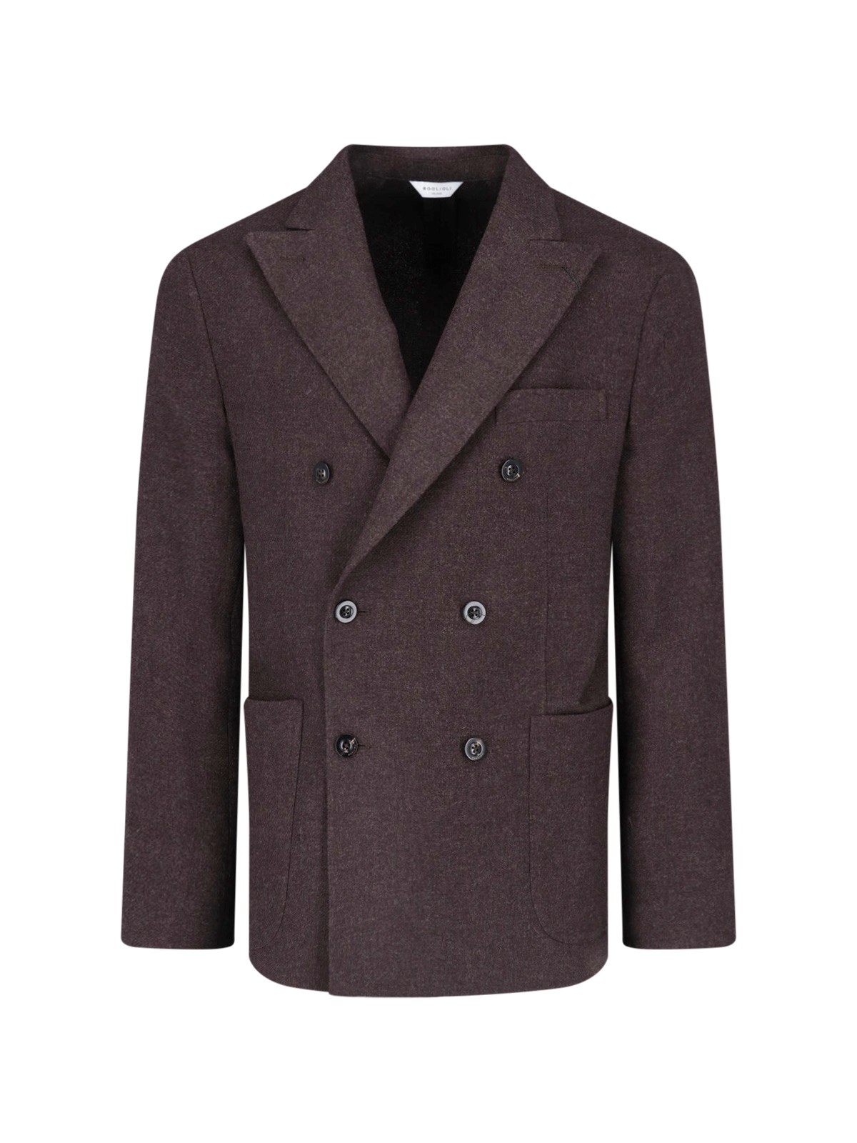 Boglioli Double-Breasted Wool And Cashmere Blazer