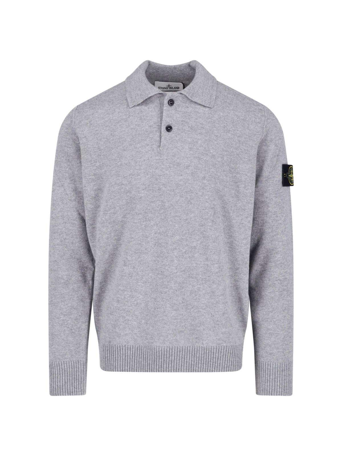 Stone Island Round-Neck Knitwear - Male - Round-Neck Knitwear - Gray - Xl - Knitwear - Image 3