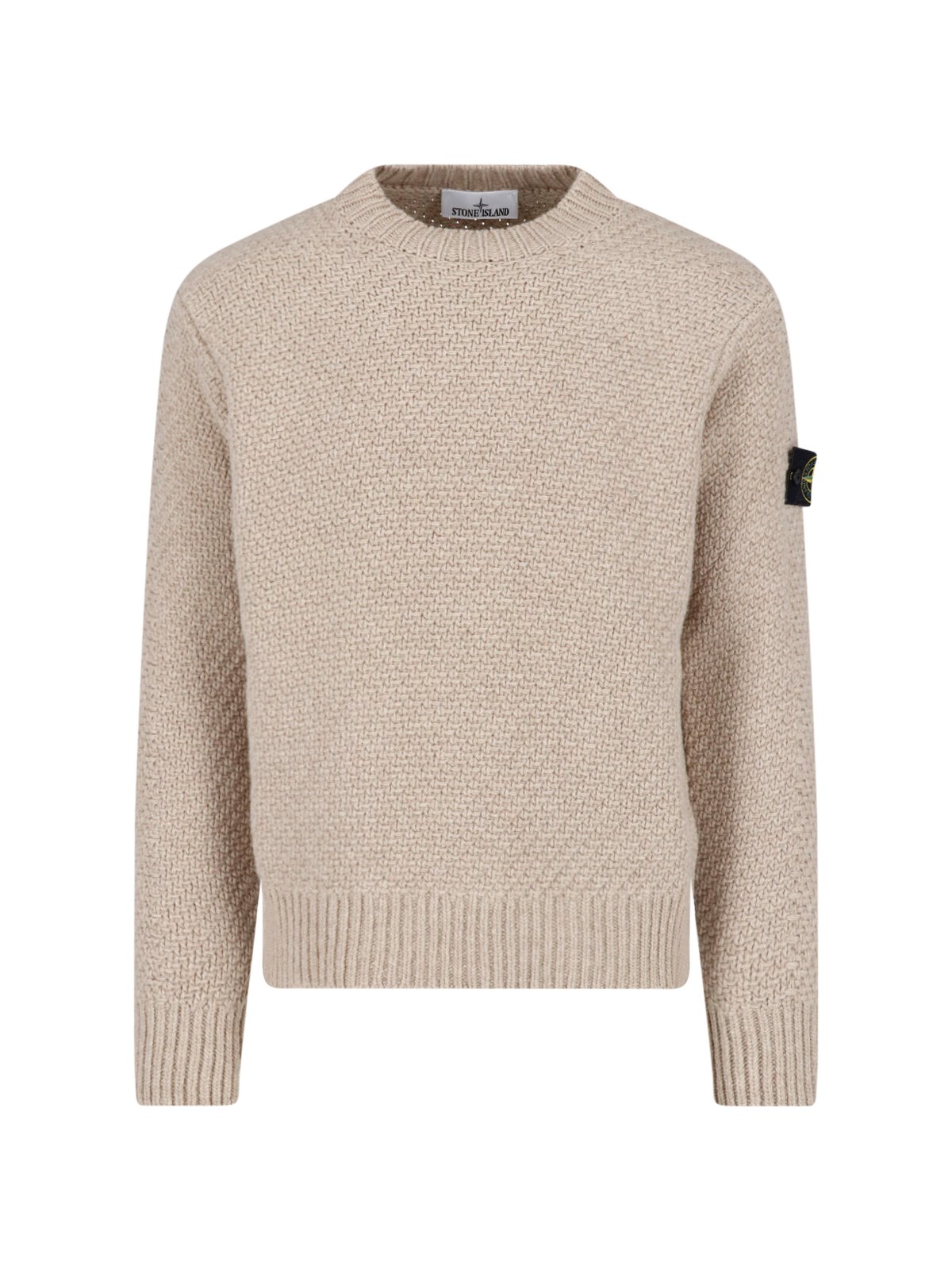 Stone Island Men's Brown Wool Sweater